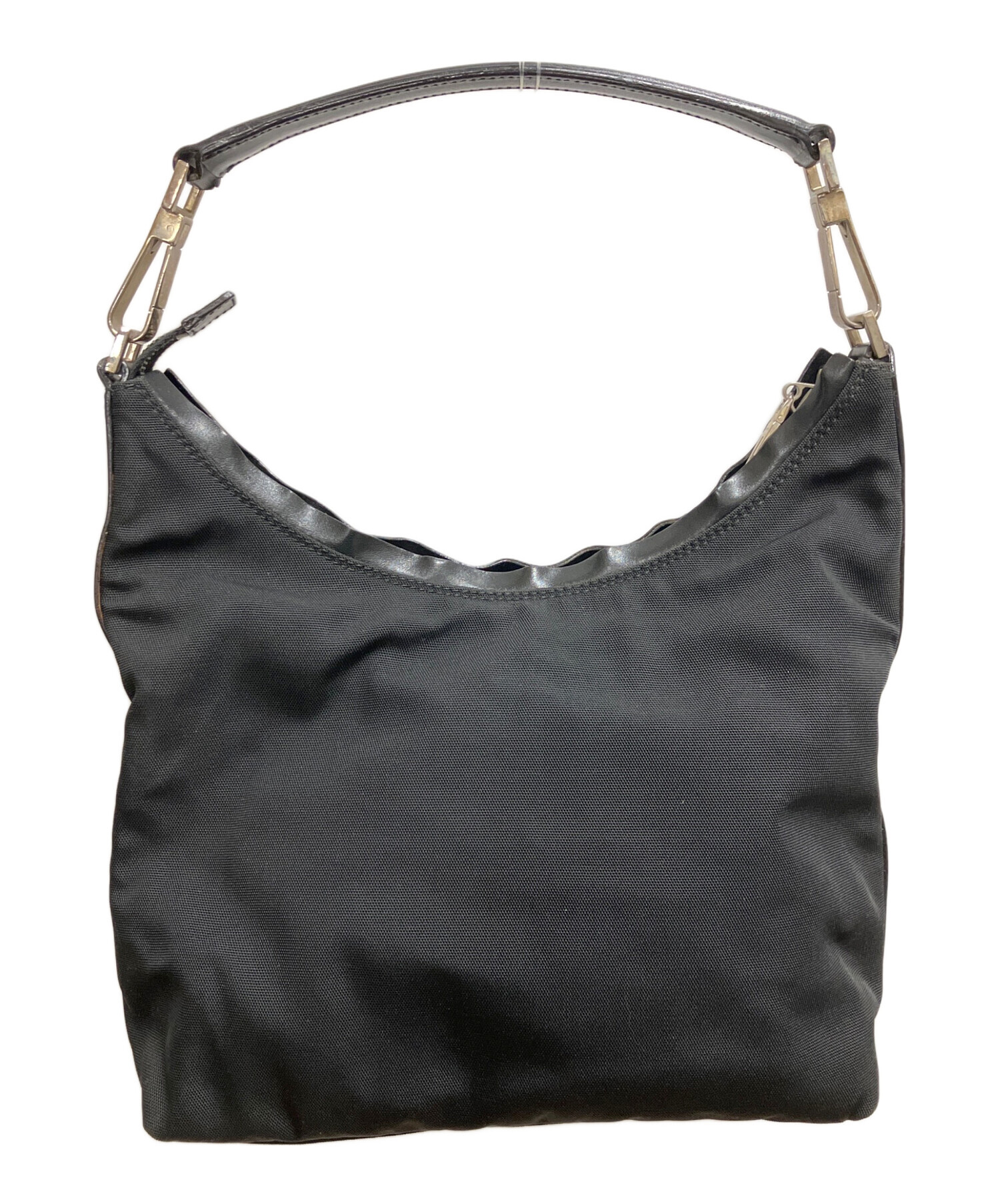 中古・古着通販】GUCCI (グッチ) ワンショルダーバッグ ブラック 