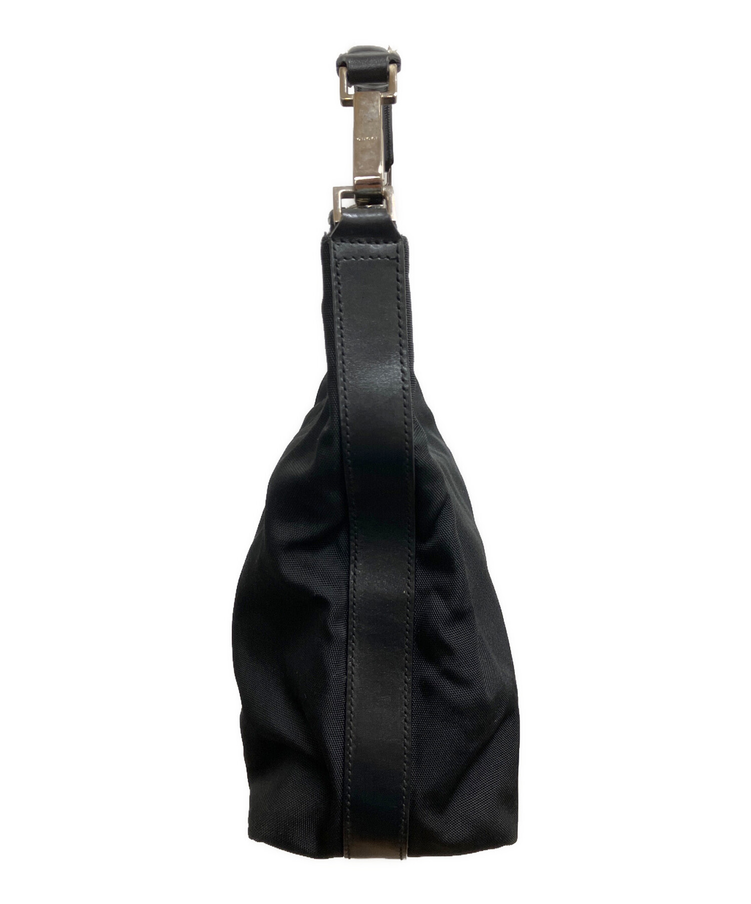 中古・古着通販】GUCCI (グッチ) ワンショルダーバッグ ブラック 