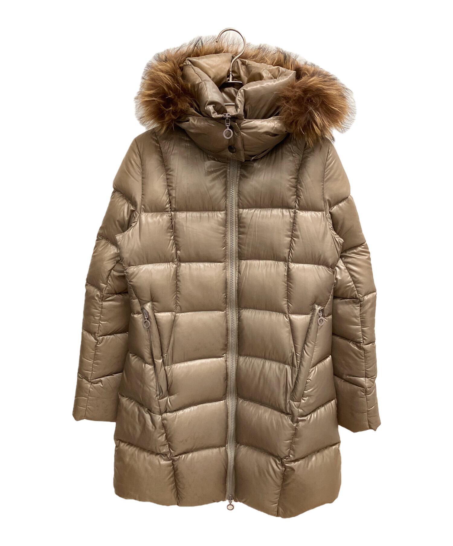 TATRAS ダウンコート　サブリナ　サイズ3 ブラウン 中古・古着通販】TATRAS (タトラス) ダウンコート ブラウン サイズ