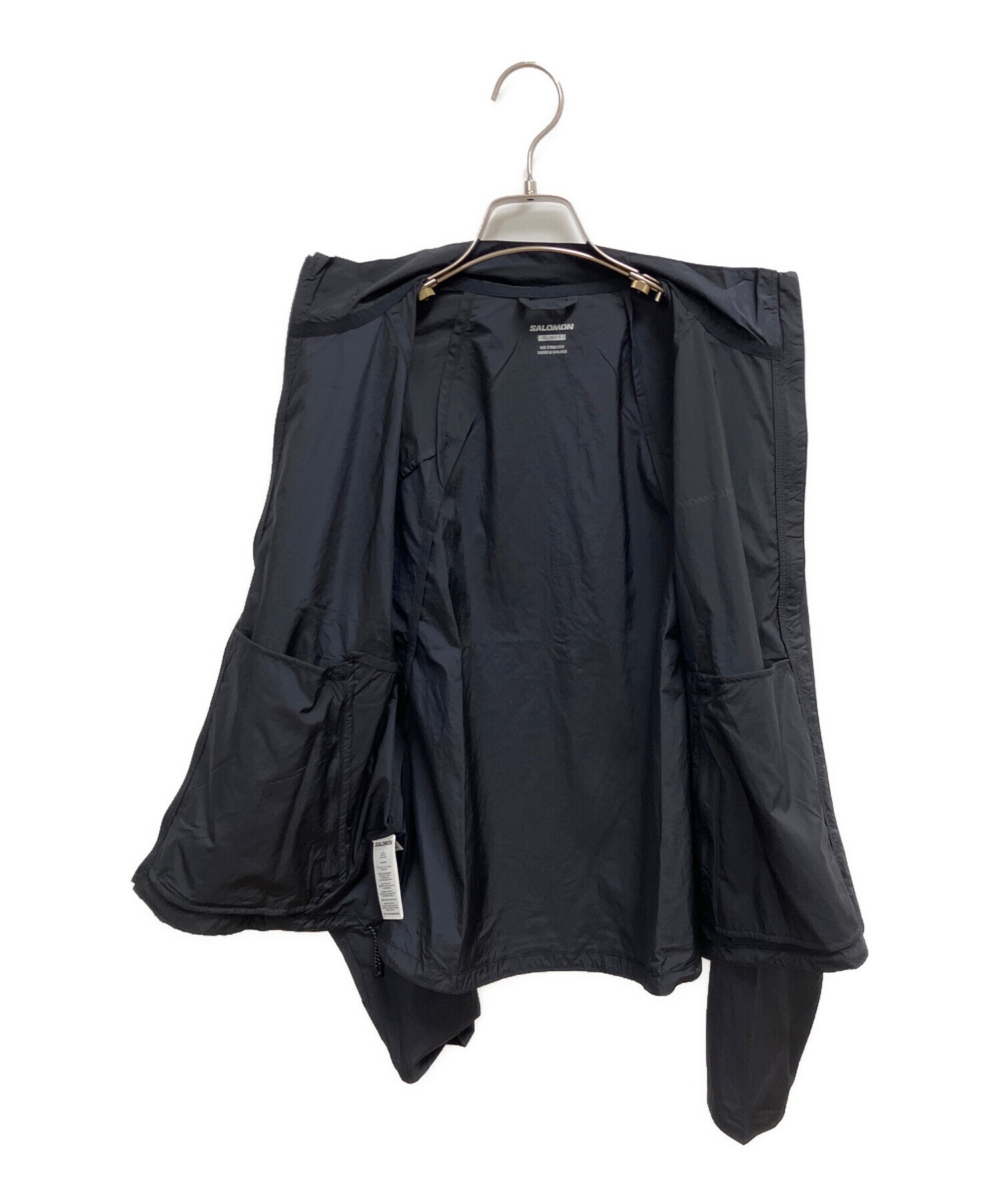 中古・古着通販】SALOMON (サロモン) ナイロンジャケット ブラック