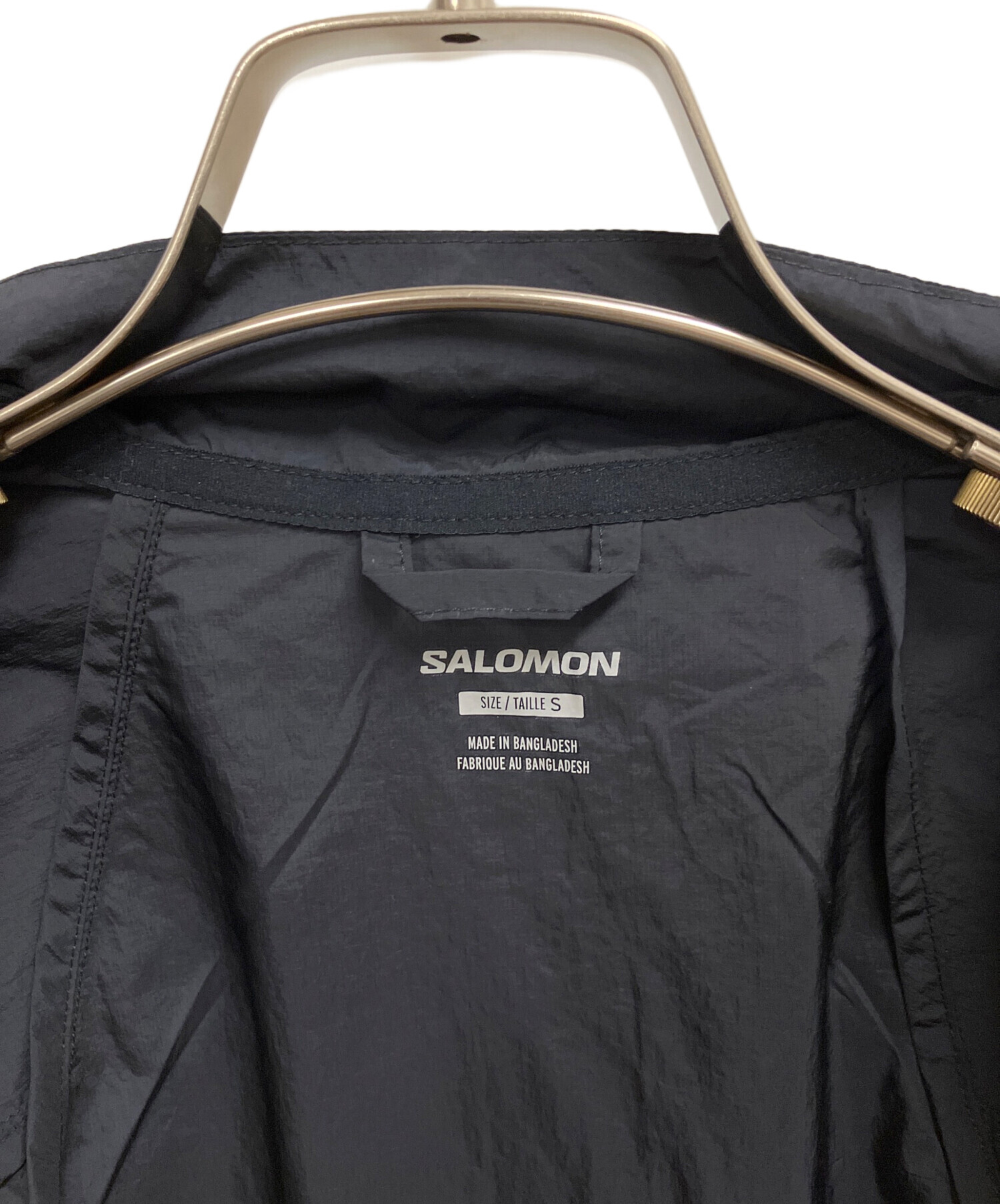 中古・古着通販】SALOMON (サロモン) ナイロンジャケット ブラック