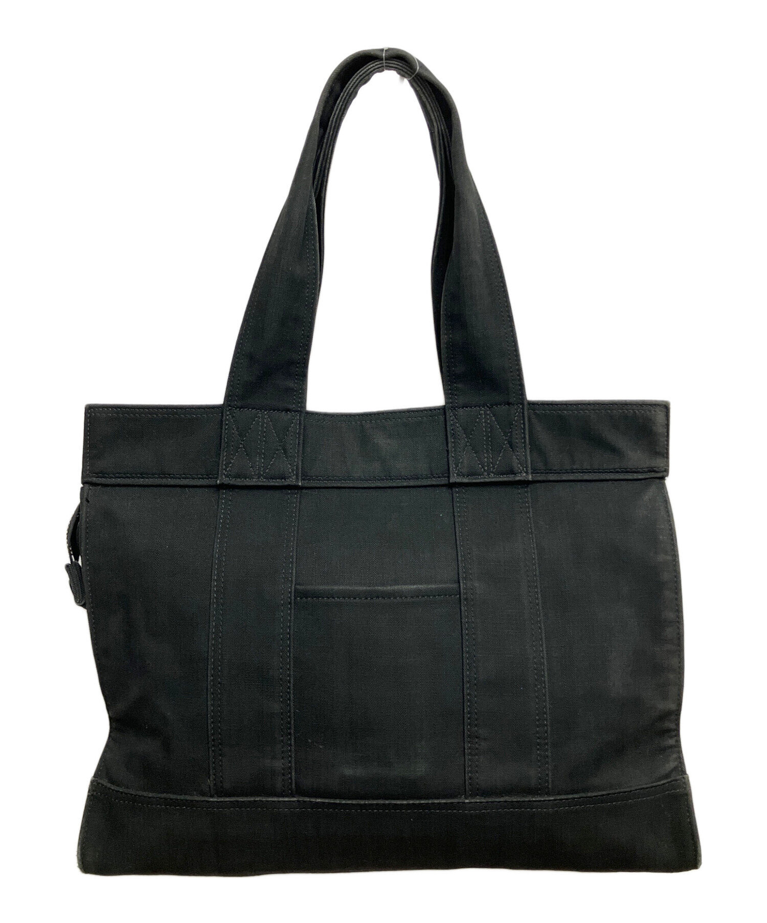 中古・古着通販】PORTER (ポーター) キャンバストートバッグ ブラック