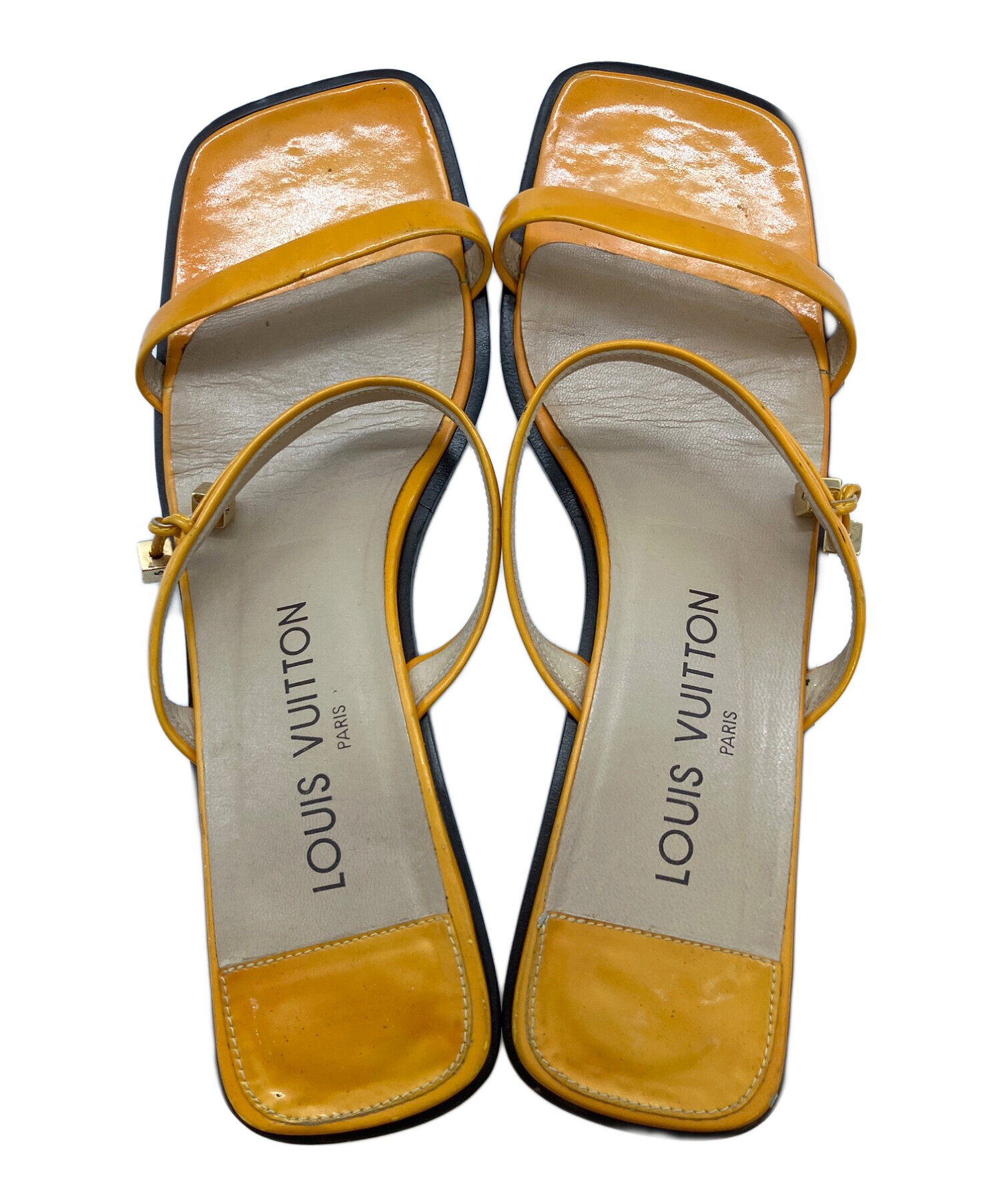 中古・古着通販】LOUIS VUITTON (ルイ ヴィトン) サンダル オレンジ