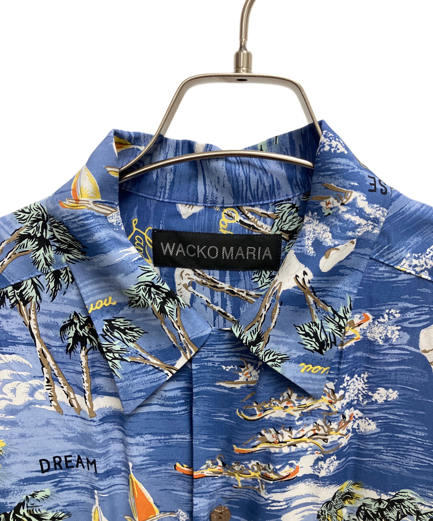 WACKO MAR ワコマリア　中古 中古・古着通販】WACKO MARIA (ワコマリア) アロハシャツ ブルー