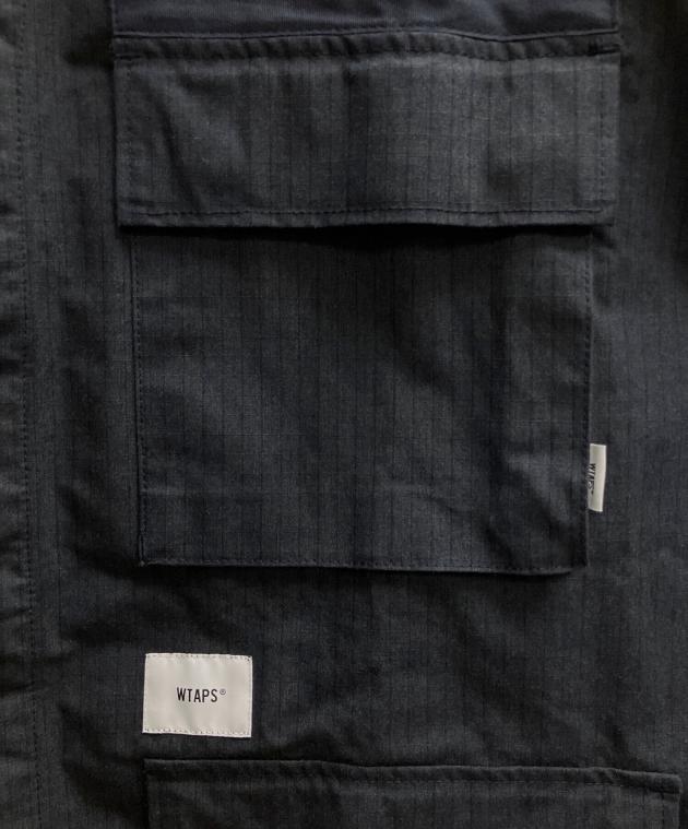 中古・古着通販】WTAPS (ダブルタップス) ジャングルシャツ ネイビー