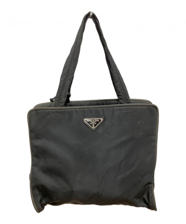 中古・古着通販】PRADA (プラダ) ナイロントートバッグ ブラック