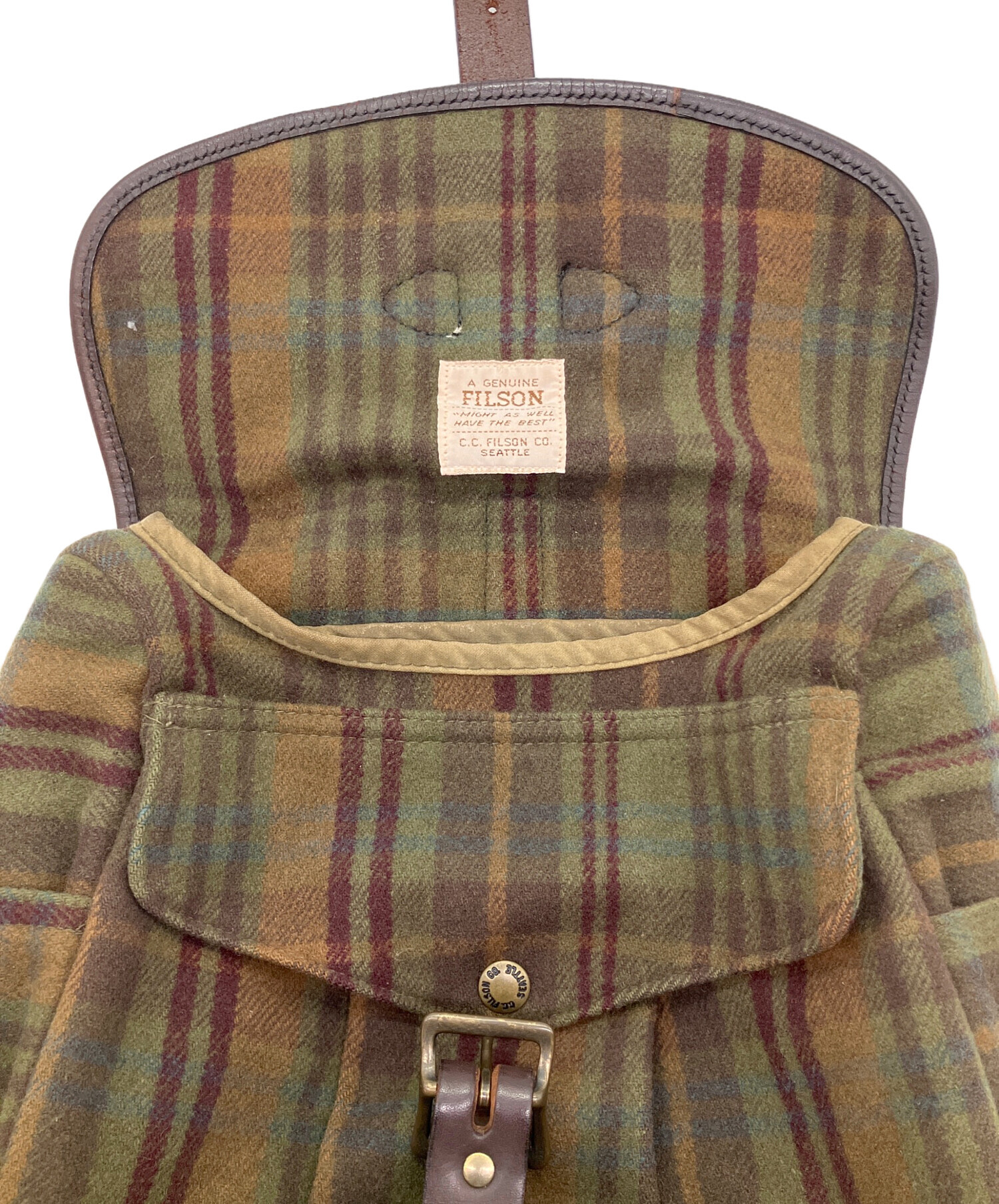 中古・古着通販】FILSON (フィルソン) ショルダーバッグ グリーン 