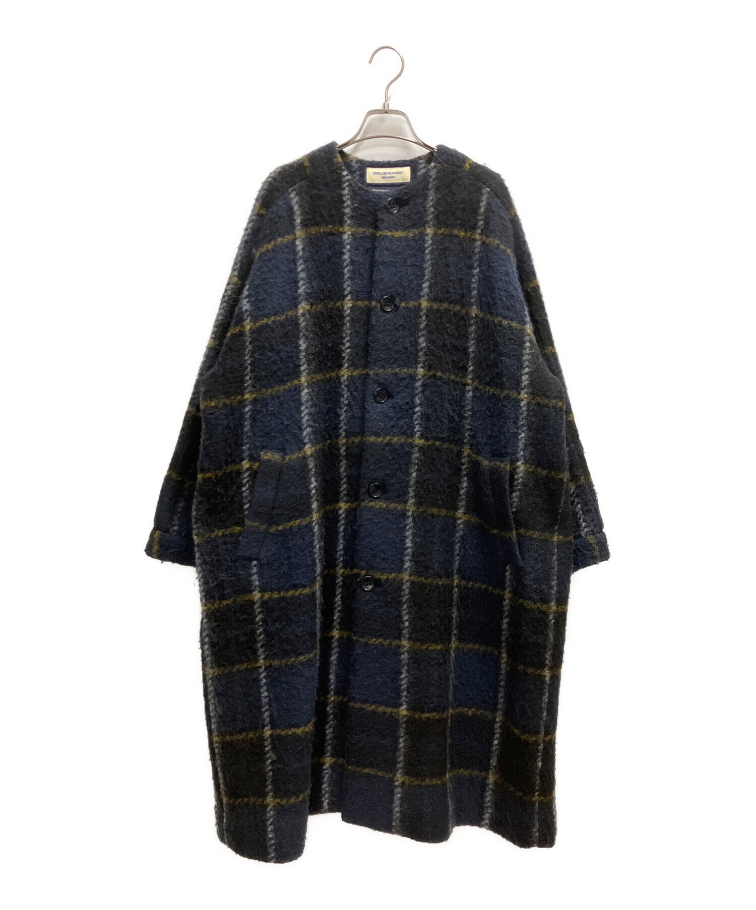 中古・古着通販】BEAMS BOY (ビームスボーイ) コート ネイビー サイズ