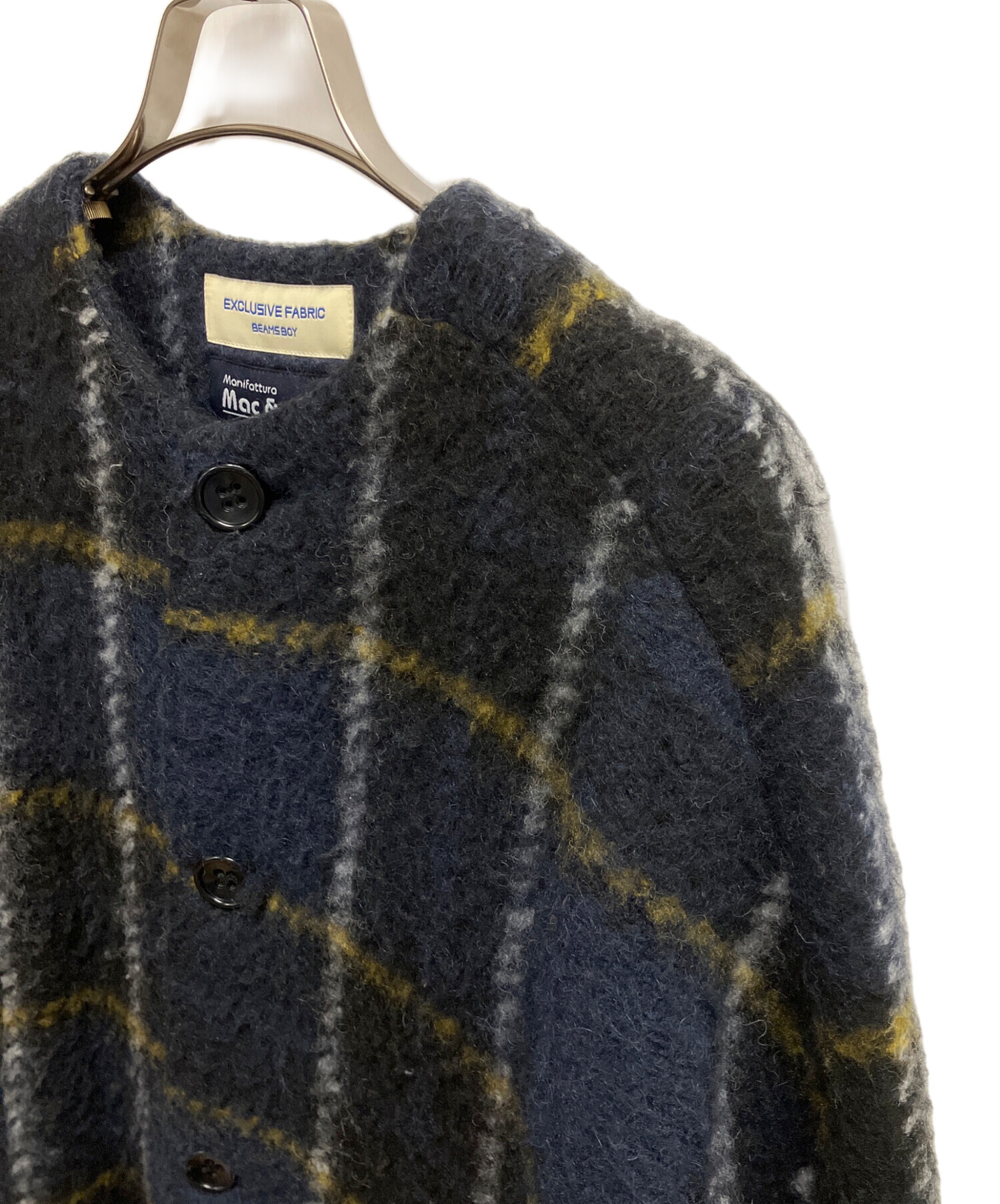 中古・古着通販】BEAMS BOY (ビームスボーイ) コート ネイビー サイズ