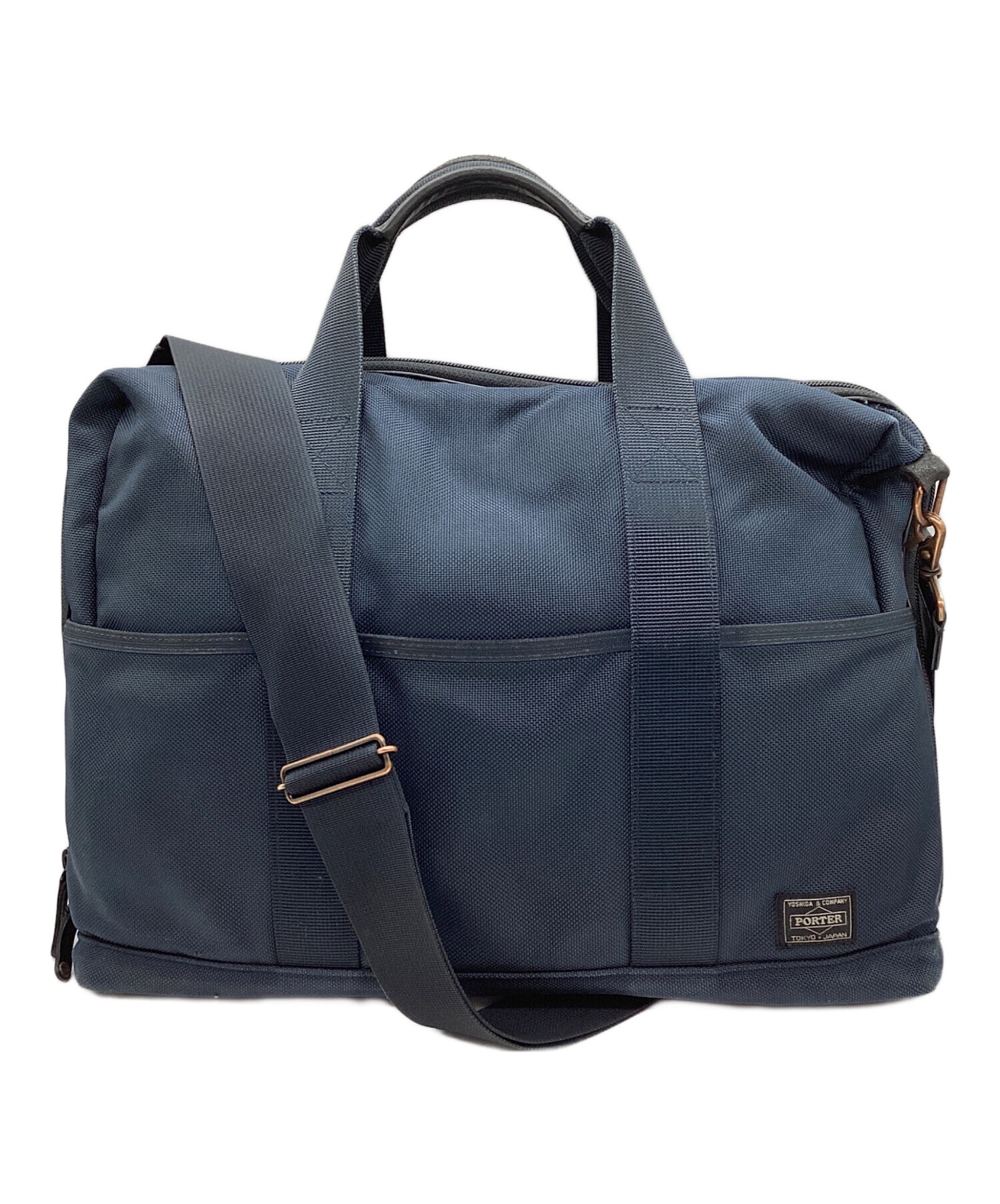 中古・古着通販】PORTER (ポーター) 2WAYショルダーバッグ ネイビー