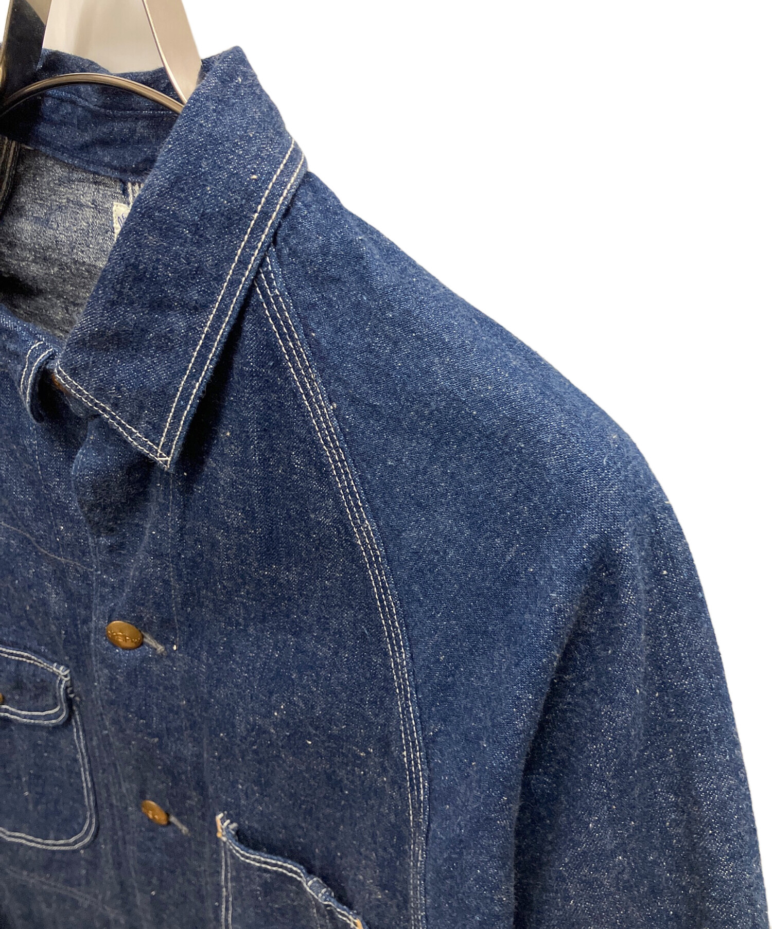 中古・古着通販】orSlow (オアスロウ) デニムカバーオール インディゴ