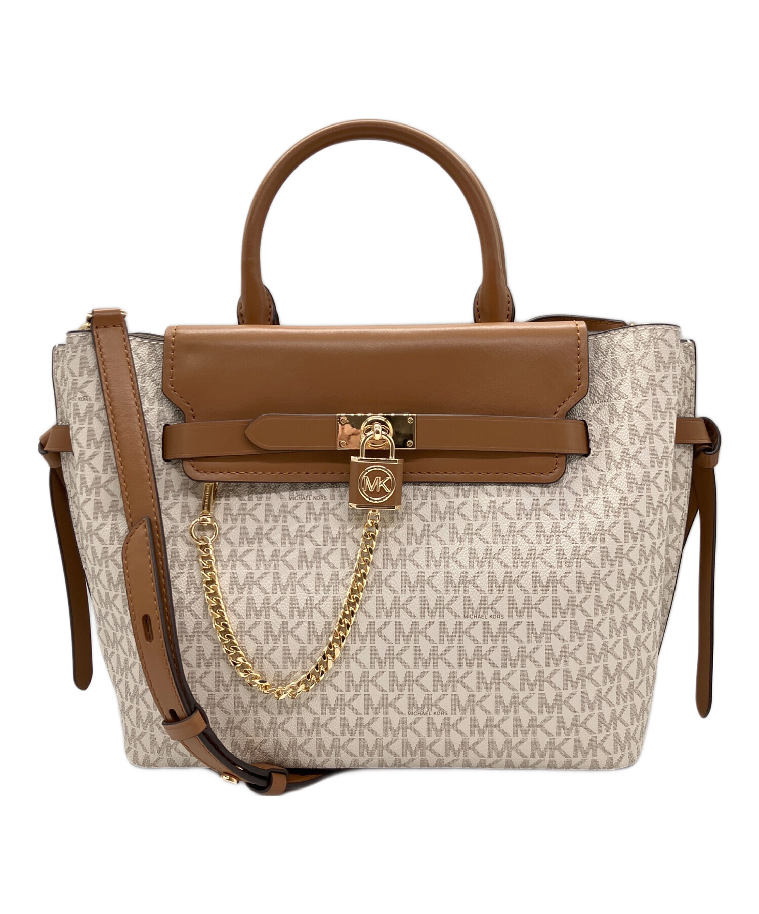 中古・古着通販】MICHAEL KORS (マイケル・コース) サッチェルラージ 