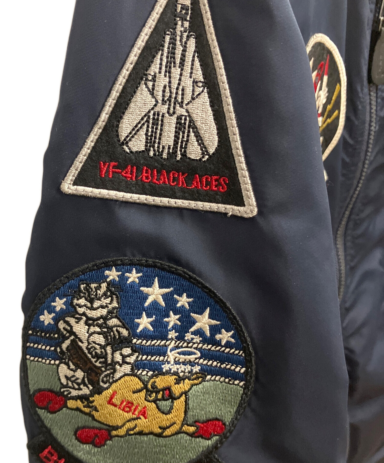 中古・古着通販】AVIREX (アヴィレックス) L-2B BLACK ACES フライト