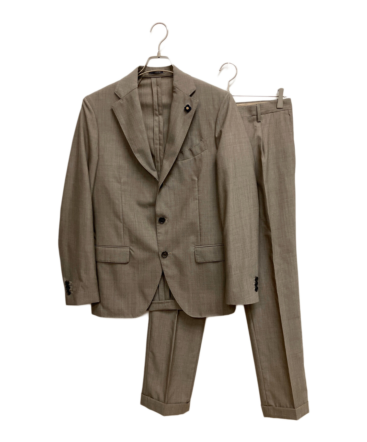 中古・古着通販】LARDINI (ラルディーニ) セットアップスーツ ベージュ