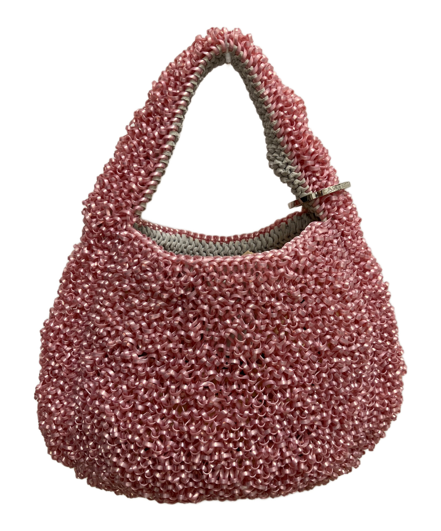 ANTEPRIMA アンテプリマ ワイヤーバッグ ピンク フラワー 心が弾むよう