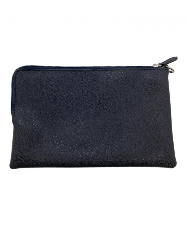 中古・古着通販】COACH (コーチ) リバーシブルトートバッグ ネイビー