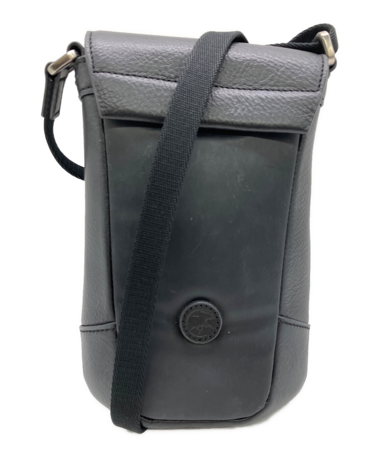 HUNTING WORLD ハンティングワールド　スマフォケース 黒 Hunting World（ハンティング・ワールド） スマホショルダー フォン