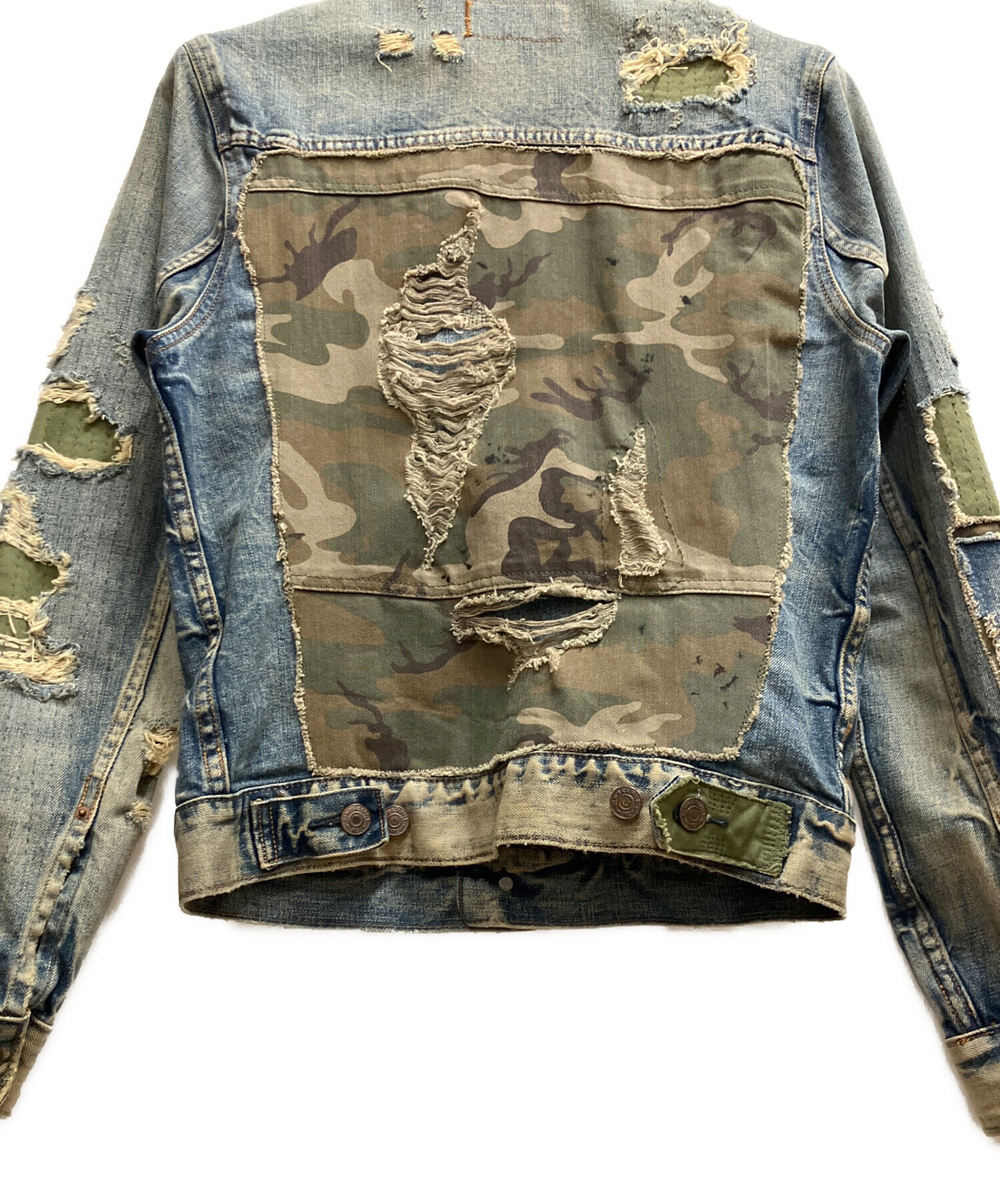 デニム&サプライ ラルフローレン インディアン プリント ミリタリー ジャケット 中古・古着通販】Denim & Supply Ralph Lauren (デニム＆サプライ