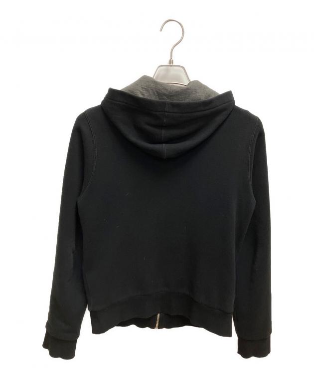 DOLCE & GABBANA ブラックパーカー 46 中古・古着通販】DOLCE & GABBANA (ドルチェ＆ガッバーナ) ジップ