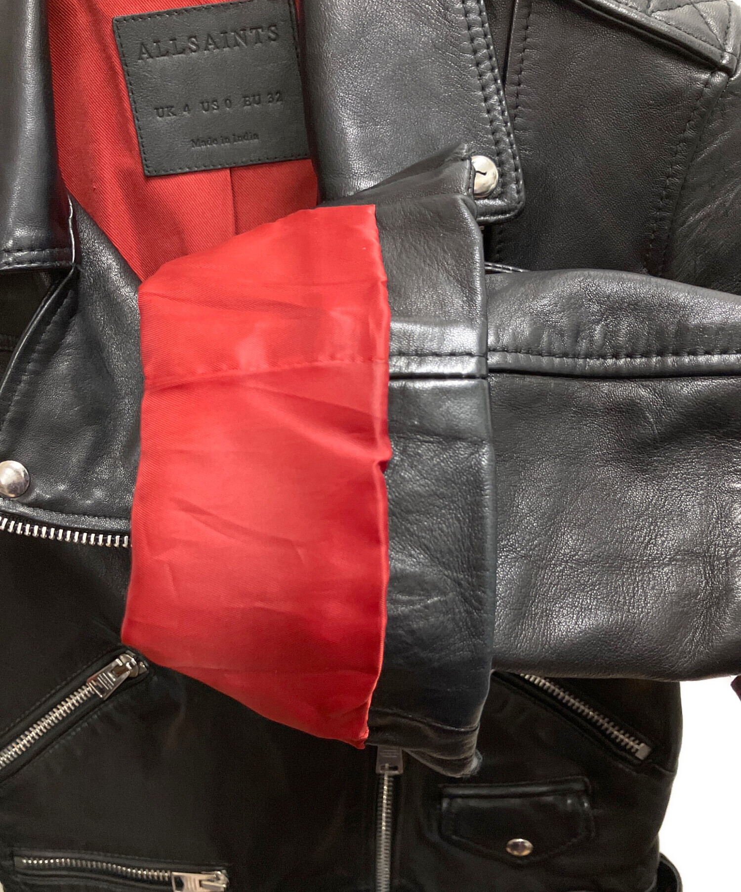 中古・古着通販】ALL SAINTS (オールセインツ) ライダースジャケット