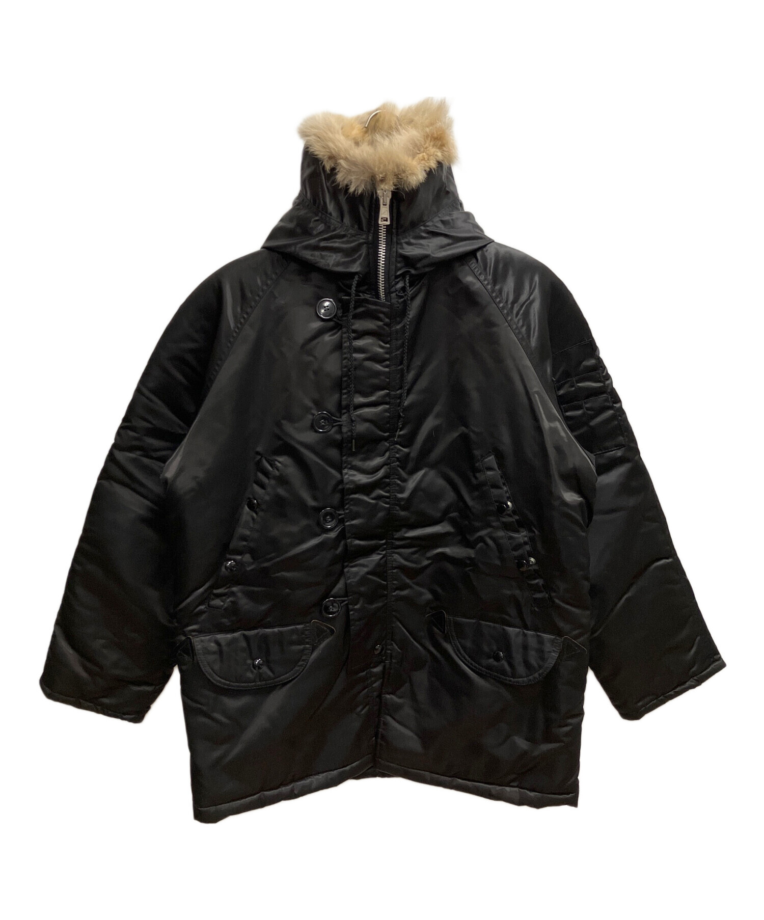 中古・古着通販】CORINTH (コリンス) FURRED HOOD フライトジャケット