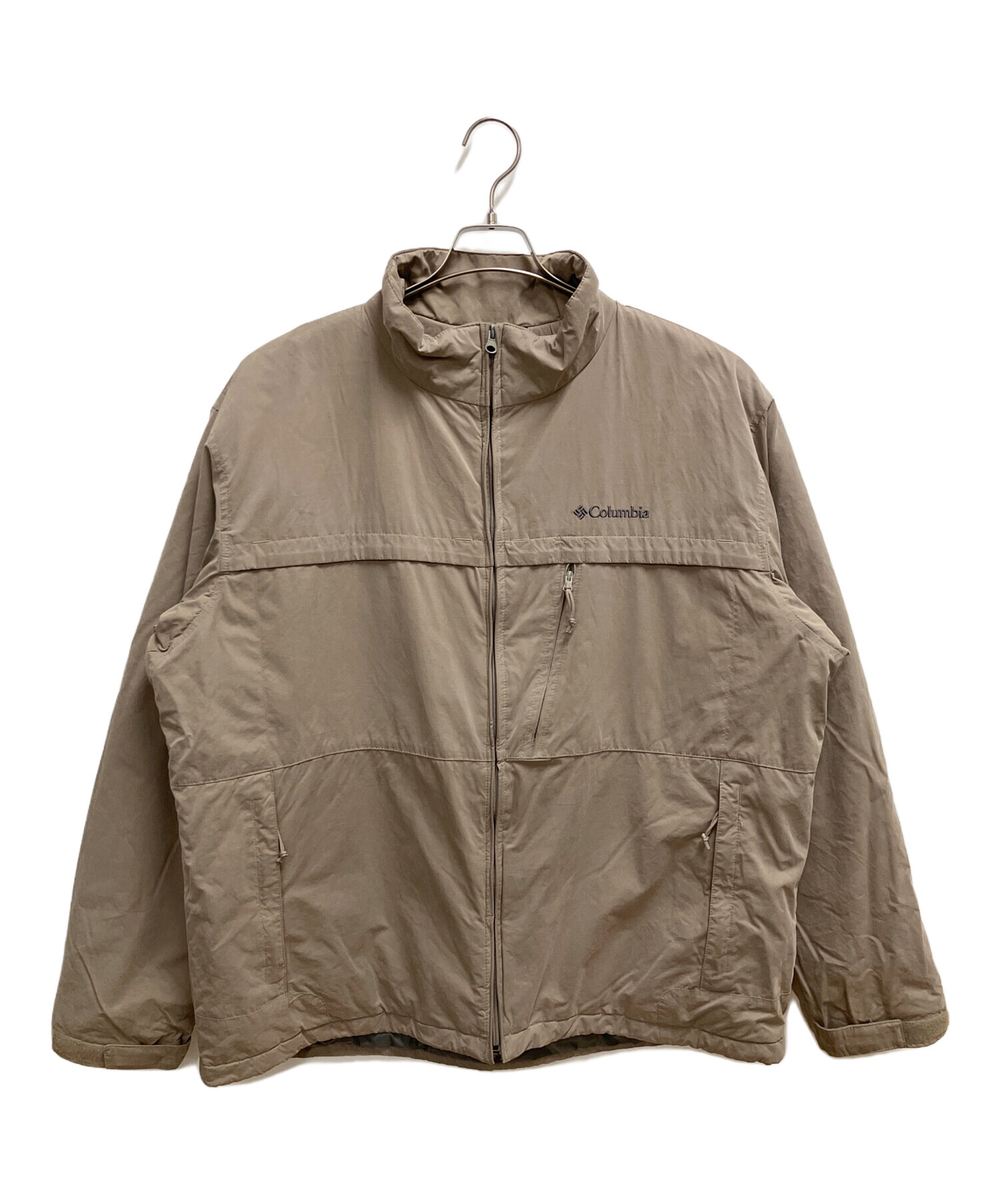 OLD ヴィンテージ 80s ロングジャケット XL 裏ボア ベージュ 古着 20221110-9532-jo2xbk.jpg