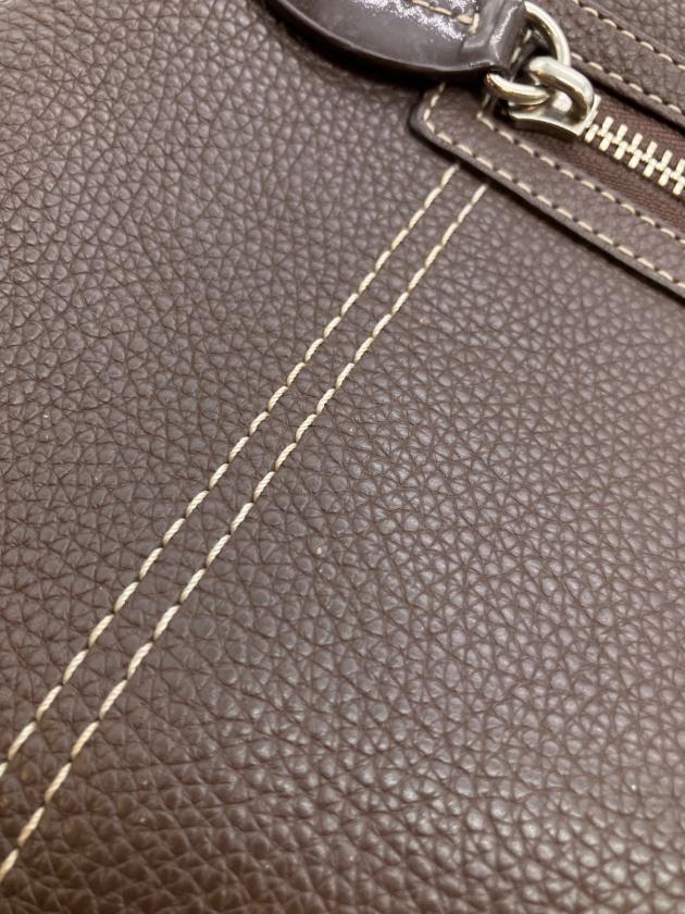 中古・古着通販】COACH (コーチ) レザートートバッグ ブラウン