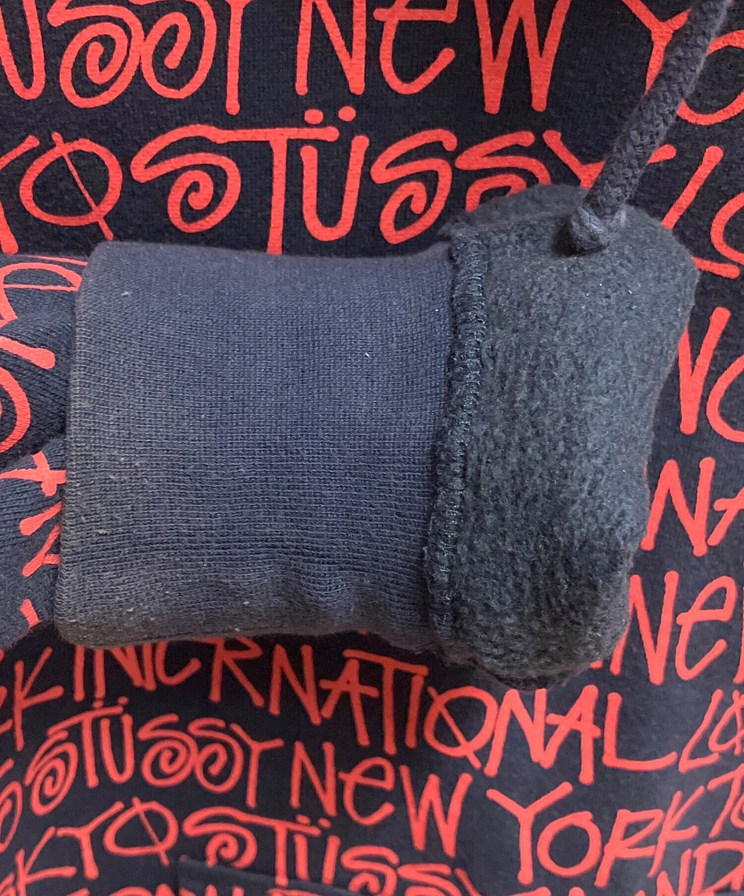 中古・古着通販】stussy (ステューシー) ワールドツアーロゴパーカー