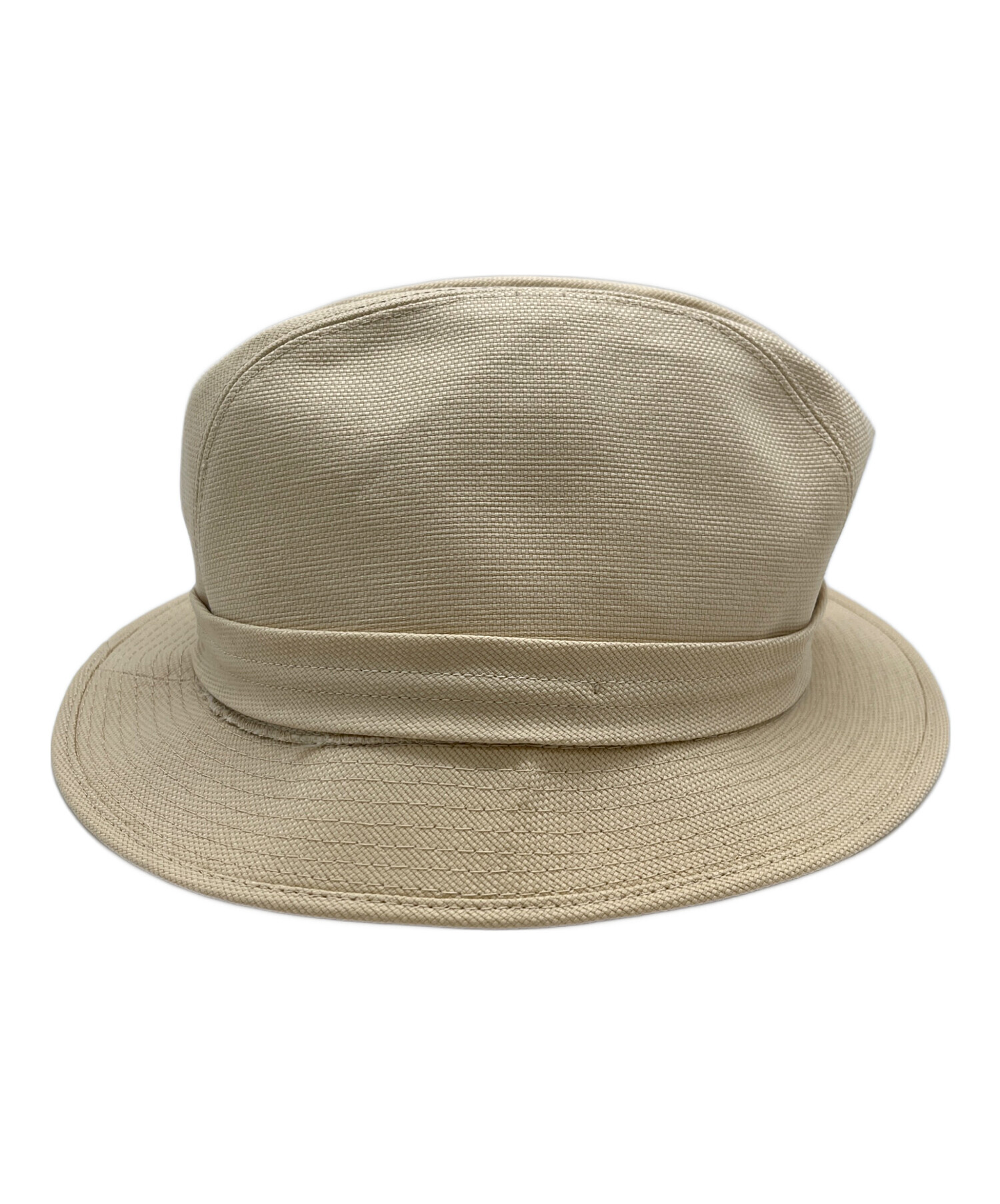 中古・古着通販】MONCLER (モンクレール) ハット ベージュ サイズ:SIZE