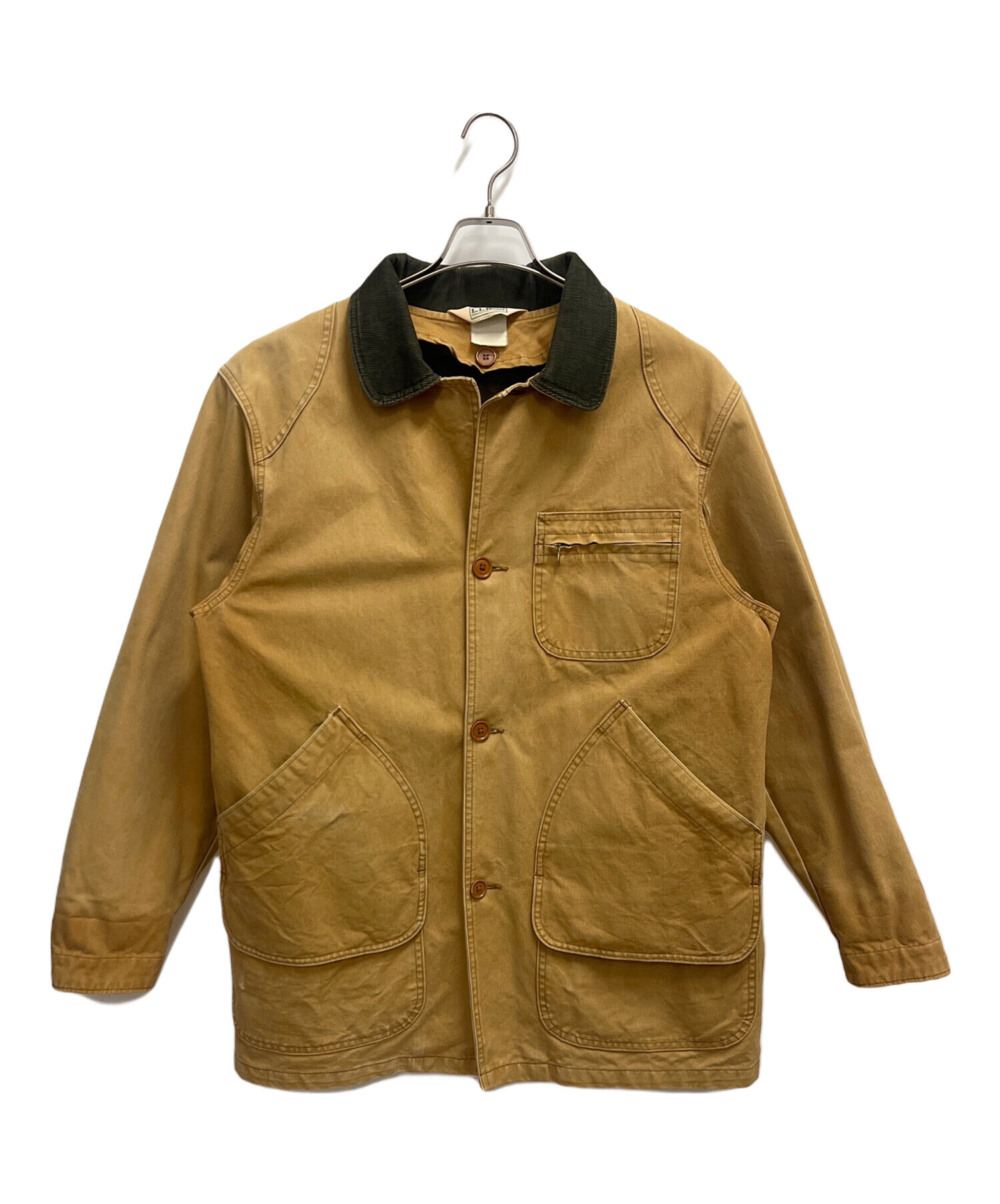 エルエルビーン ハンティングジャケット ダック生地 キャメル L 中古・古着通販】L.L.Bean (エルエルビーン) ハンティングジャケット