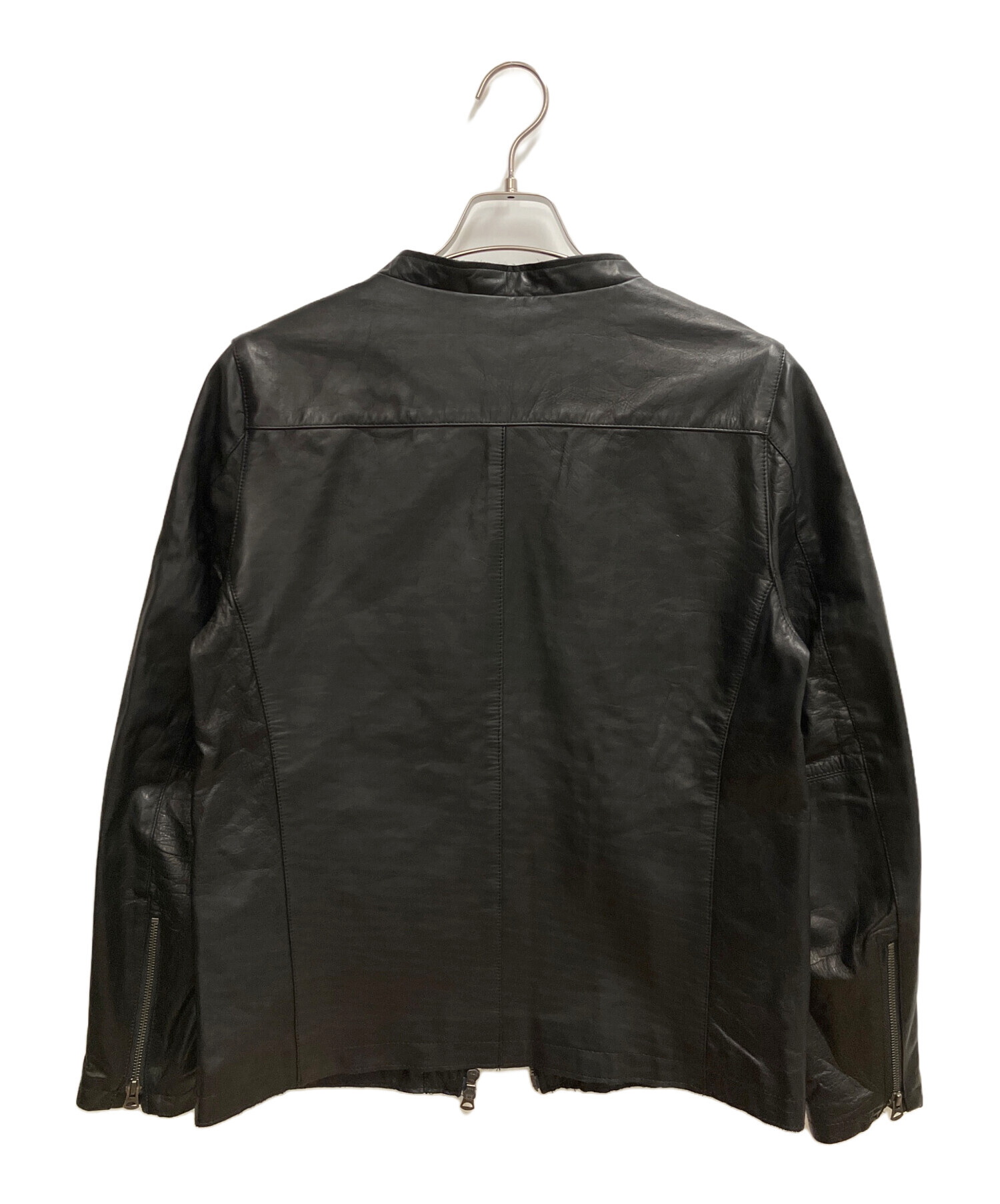 中古・古着通販】Shama (シャマ) レザージャケット ブラック サイズ