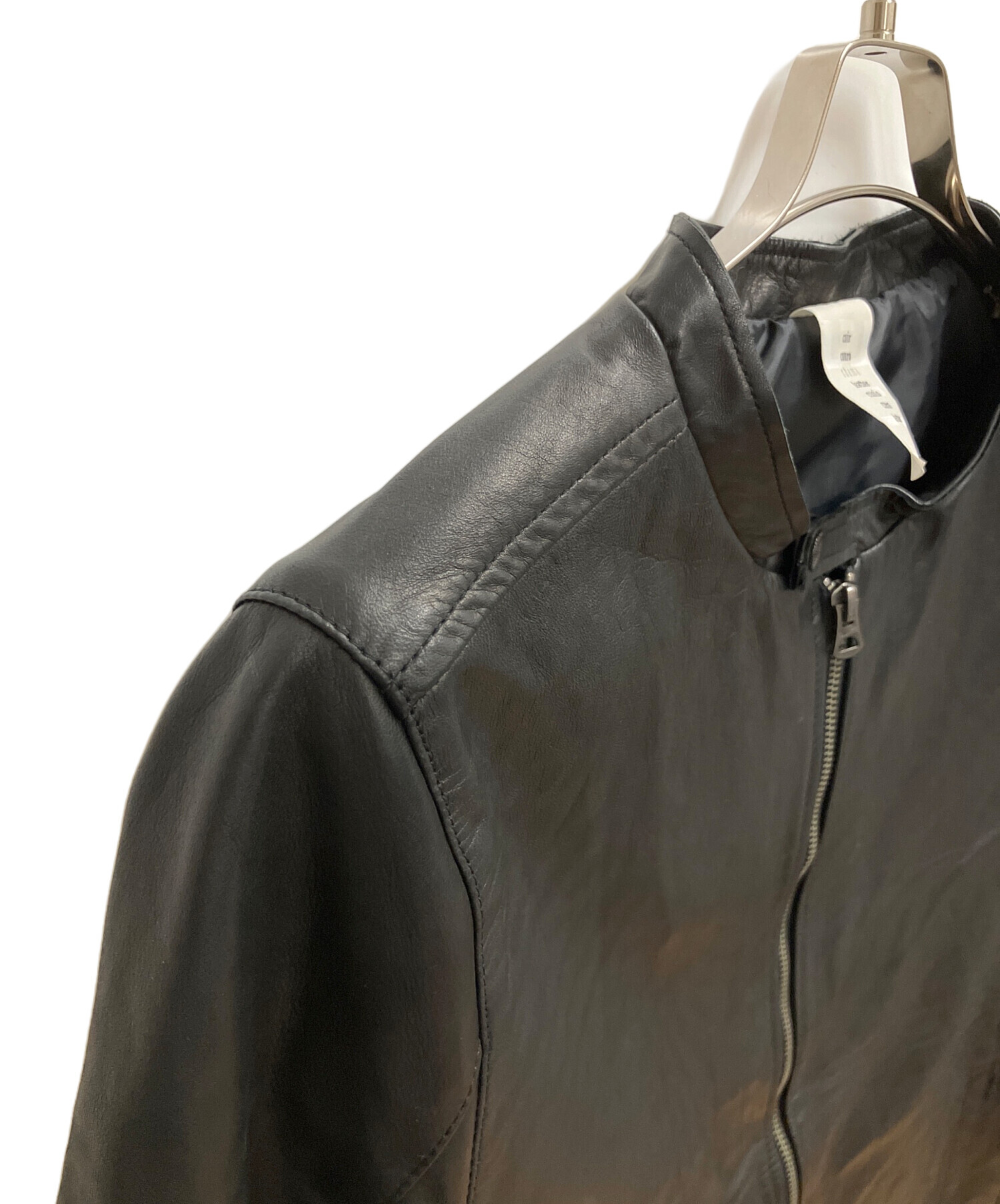 中古・古着通販】Shama (シャマ) レザージャケット ブラック サイズ