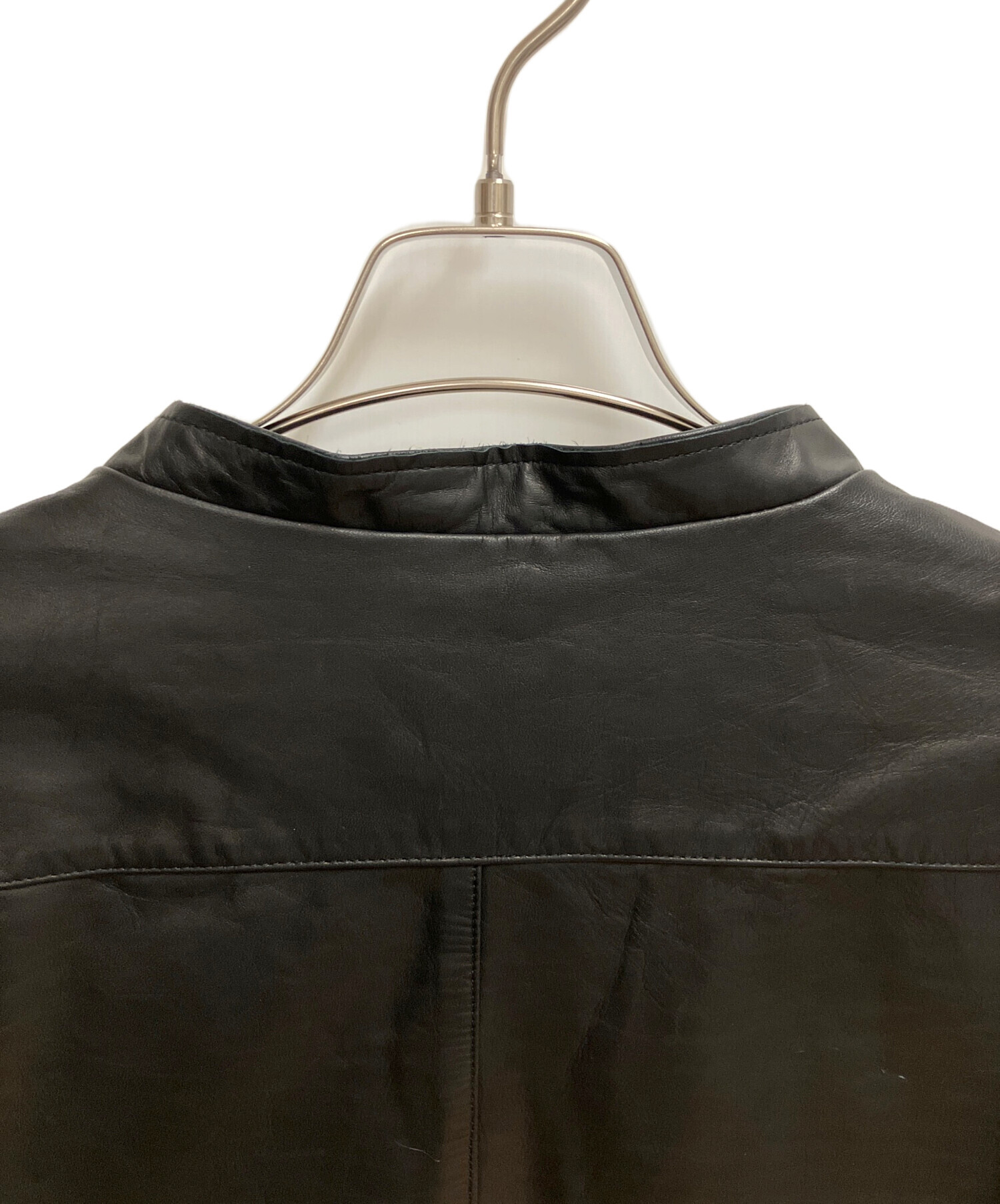 中古・古着通販】Shama (シャマ) レザージャケット ブラック サイズ