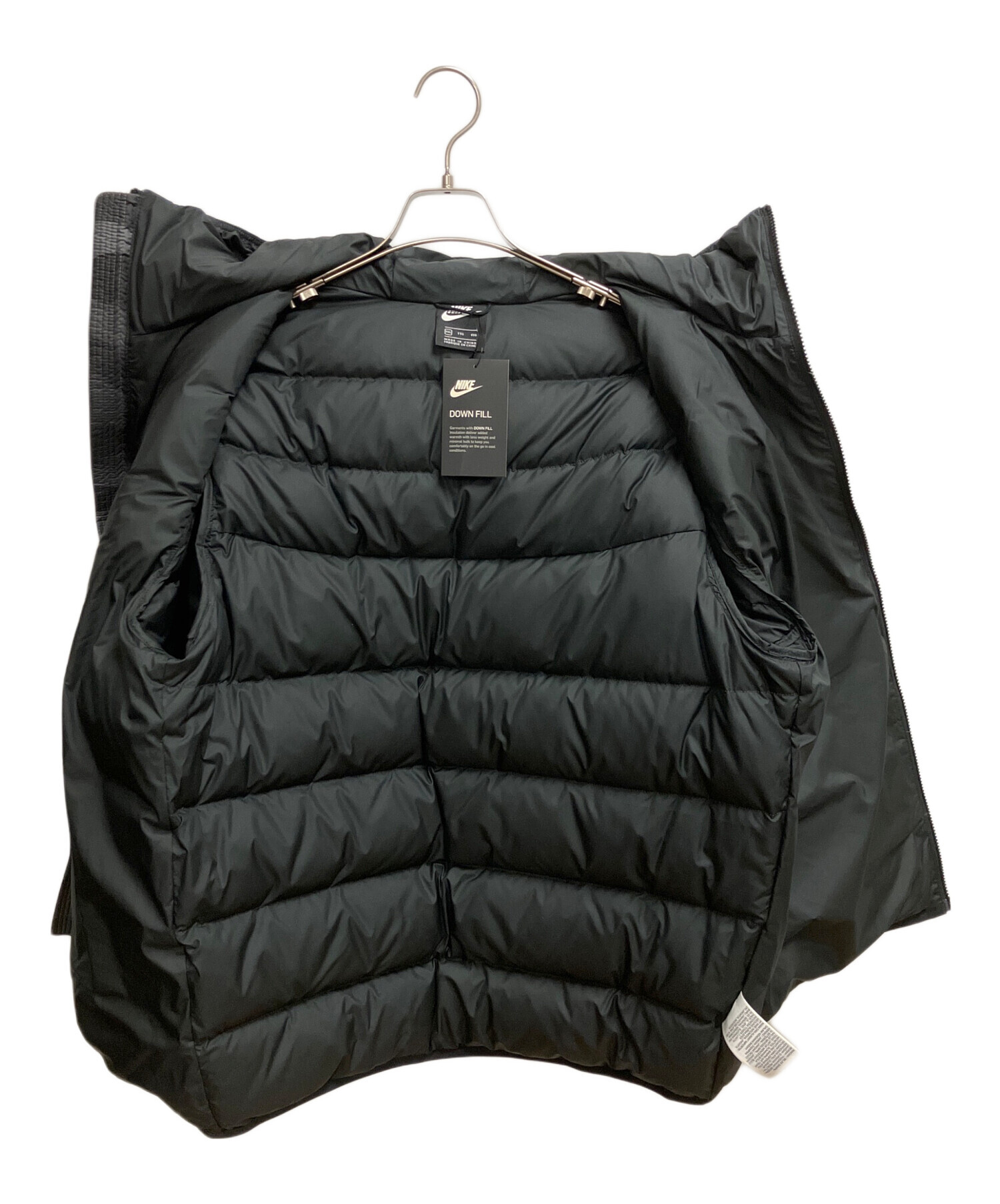 中古・古着通販】NIKE (ナイキ) ダウンジャケット グレー サイズ:SIZE