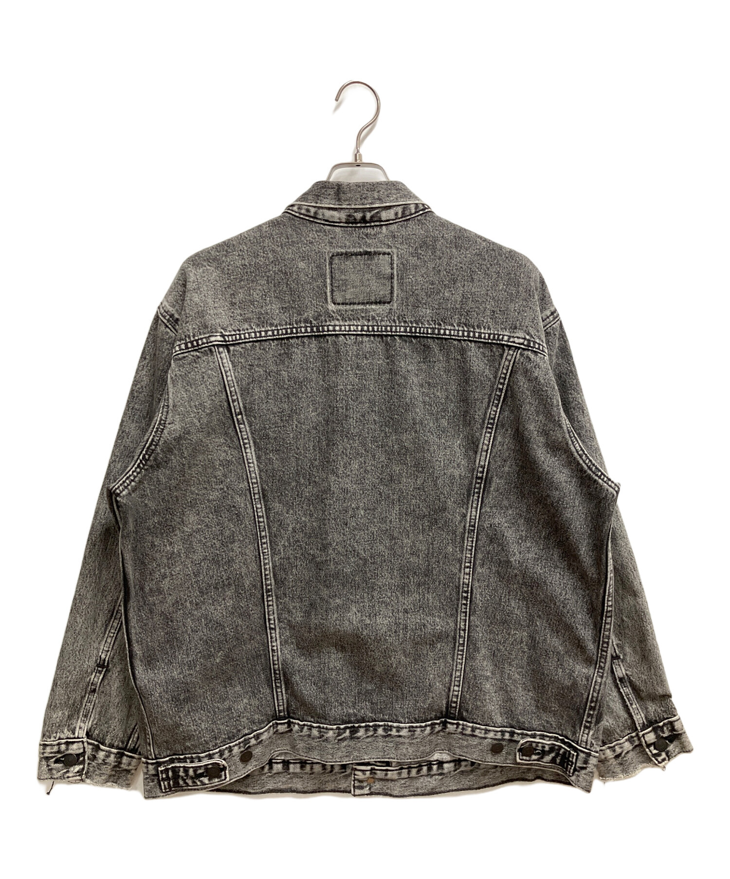 中古・古着通販】LEVI'S (リーバイス) デニムジャケット グレー サイズ
