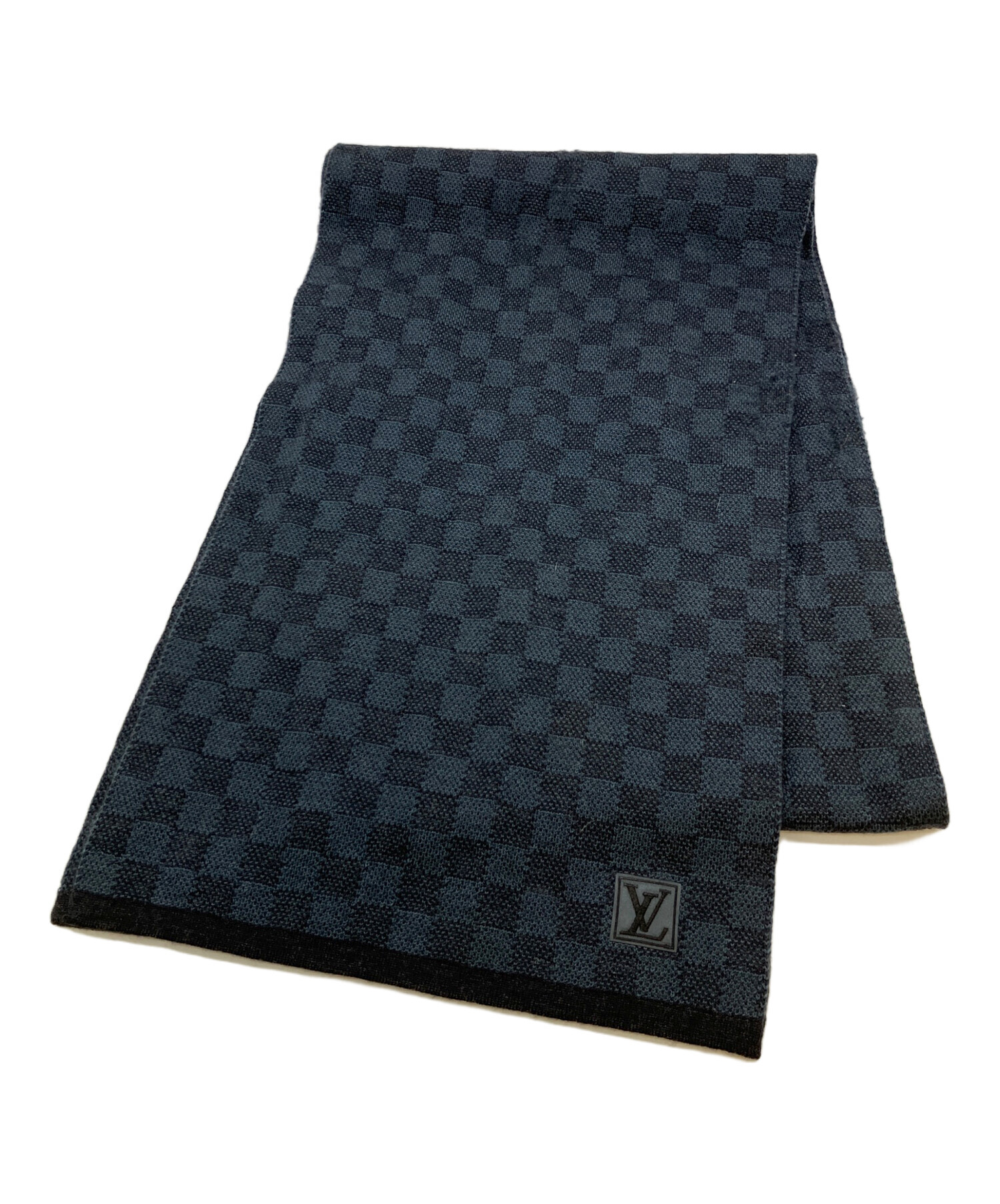 中古・古着通販】LOUIS VUITTON (ルイ ヴィトン) マフラー ネイビー