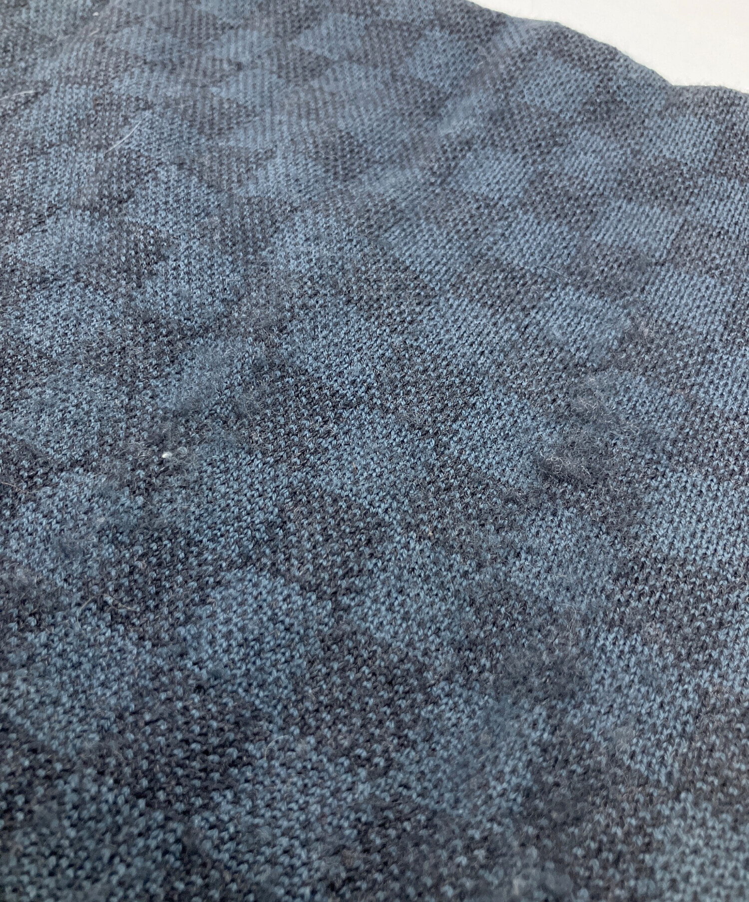 中古・古着通販】LOUIS VUITTON (ルイ ヴィトン) マフラー ネイビー