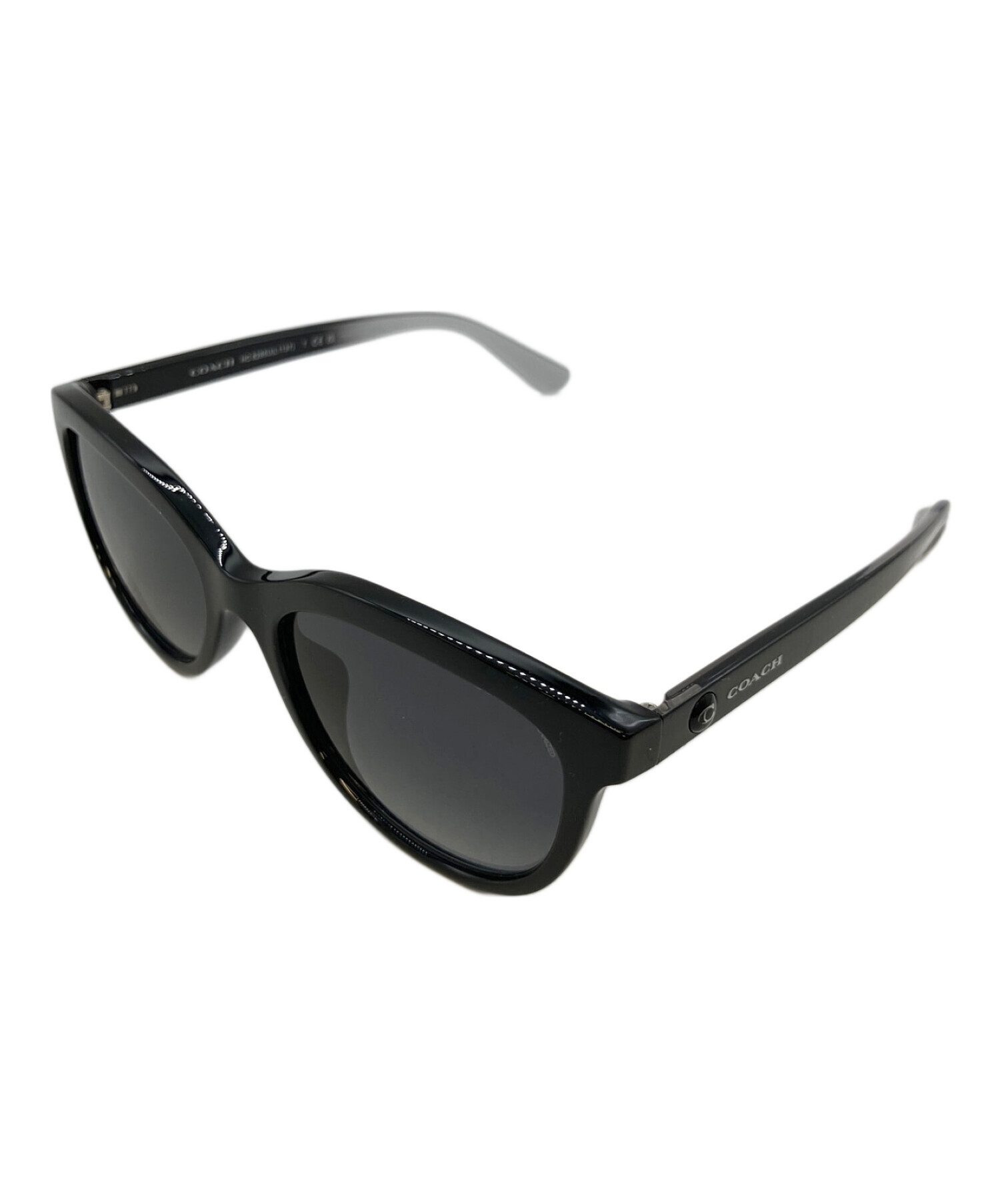 【新品・未使用】COACH コーチ サングラス 中古・古着通販】COACH (コーチ) サングラス ブラック サイズ:56⬜︎19