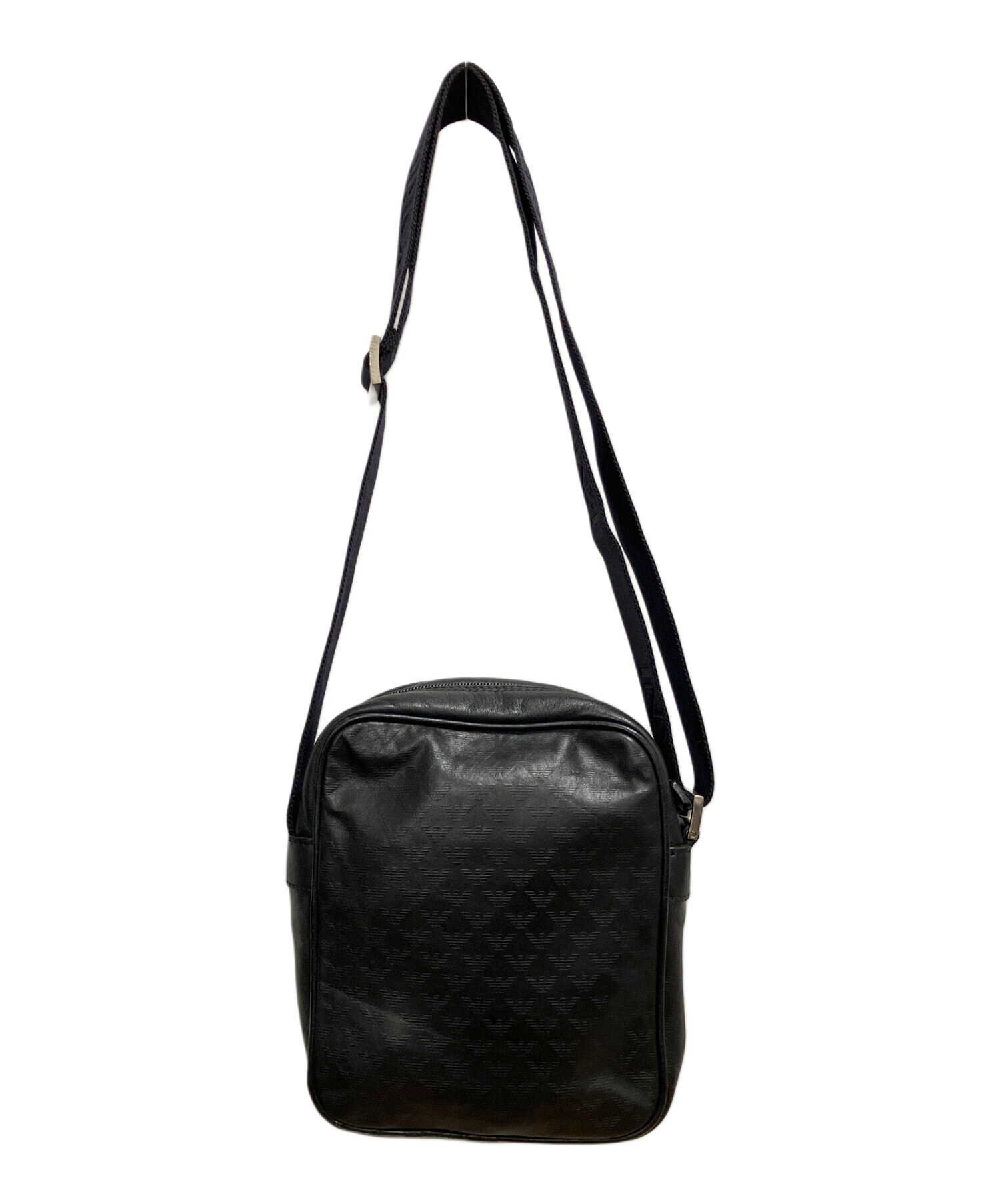 希少 本革 EMPORIO ARMANI ショルダー バッグ レザー 中古・古着通販】EMPORIO ARMANI (エンポリオアルマーニ) ショルダー