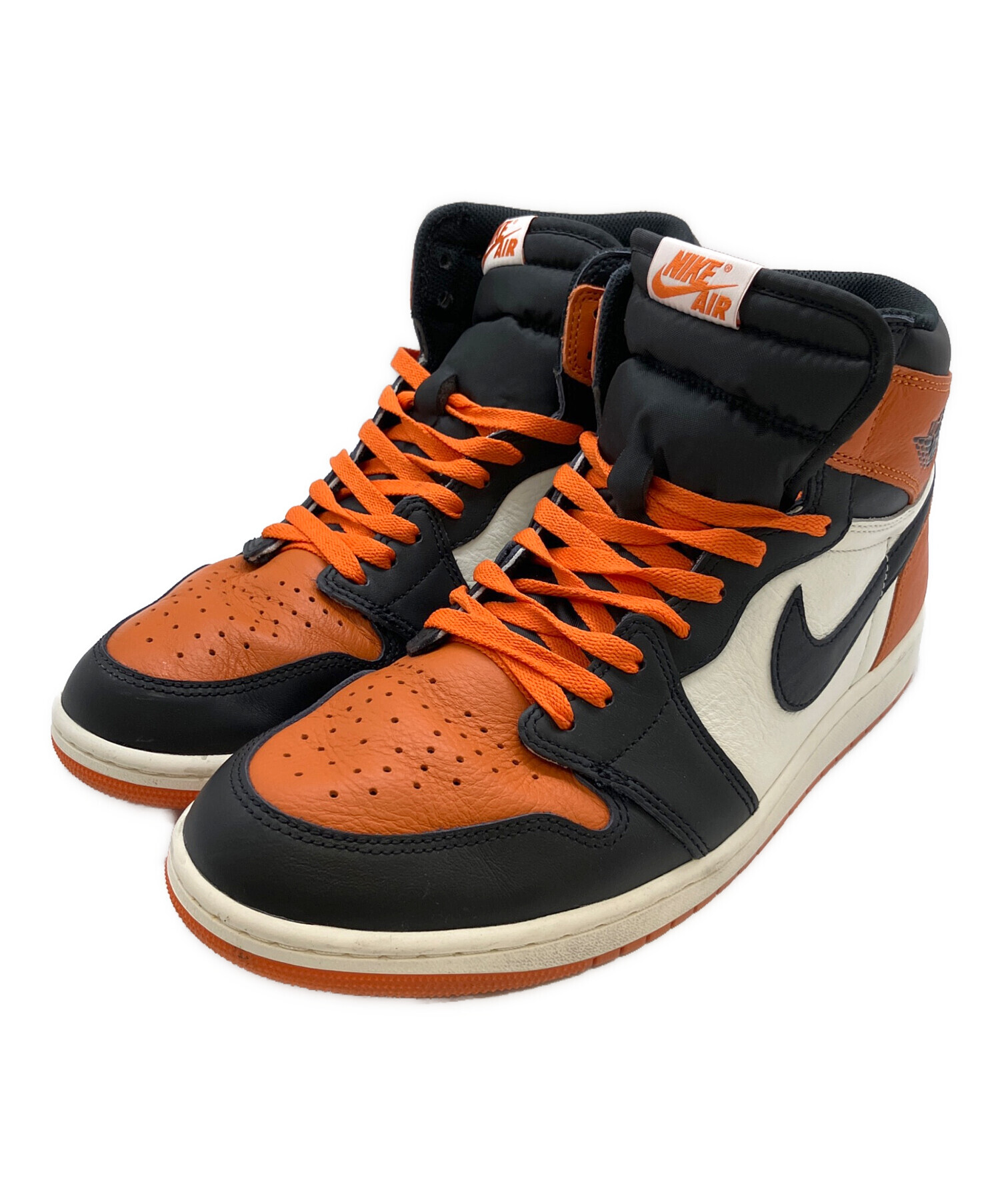 【中古】ナイキ エアジョーダン1 レトロ ハイ OG “エレクトロオレンジ” 中古・古着通販】NIKE (ナイキ) Air Jordan 1 Retro High OG（エア