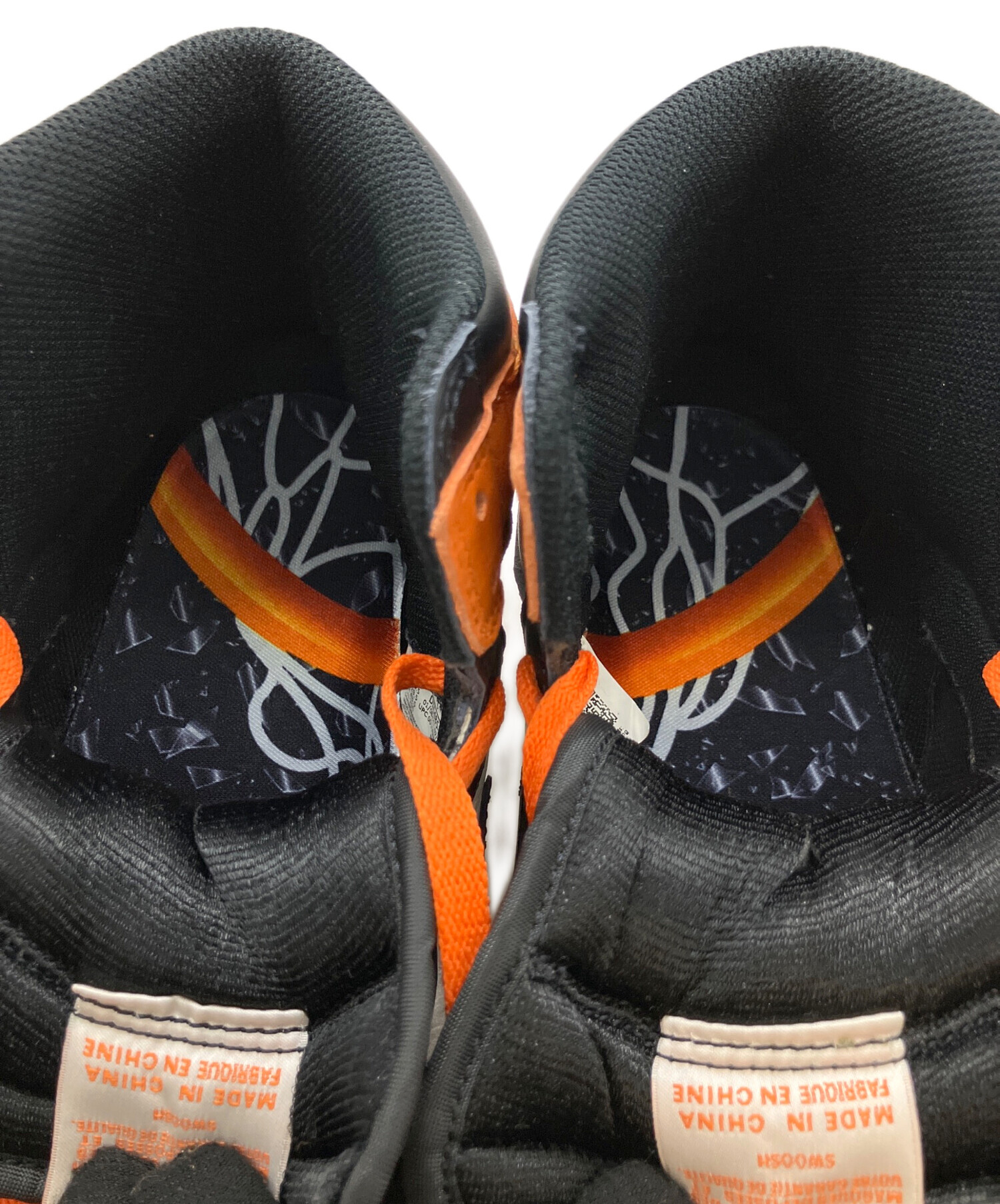 エアジョーダン1 レトロ HIGH OG メンズシューズ　オレンジ/ブラック 中古・古着通販】NIKE (ナイキ) Air Jordan 1 Retro High OG（エア