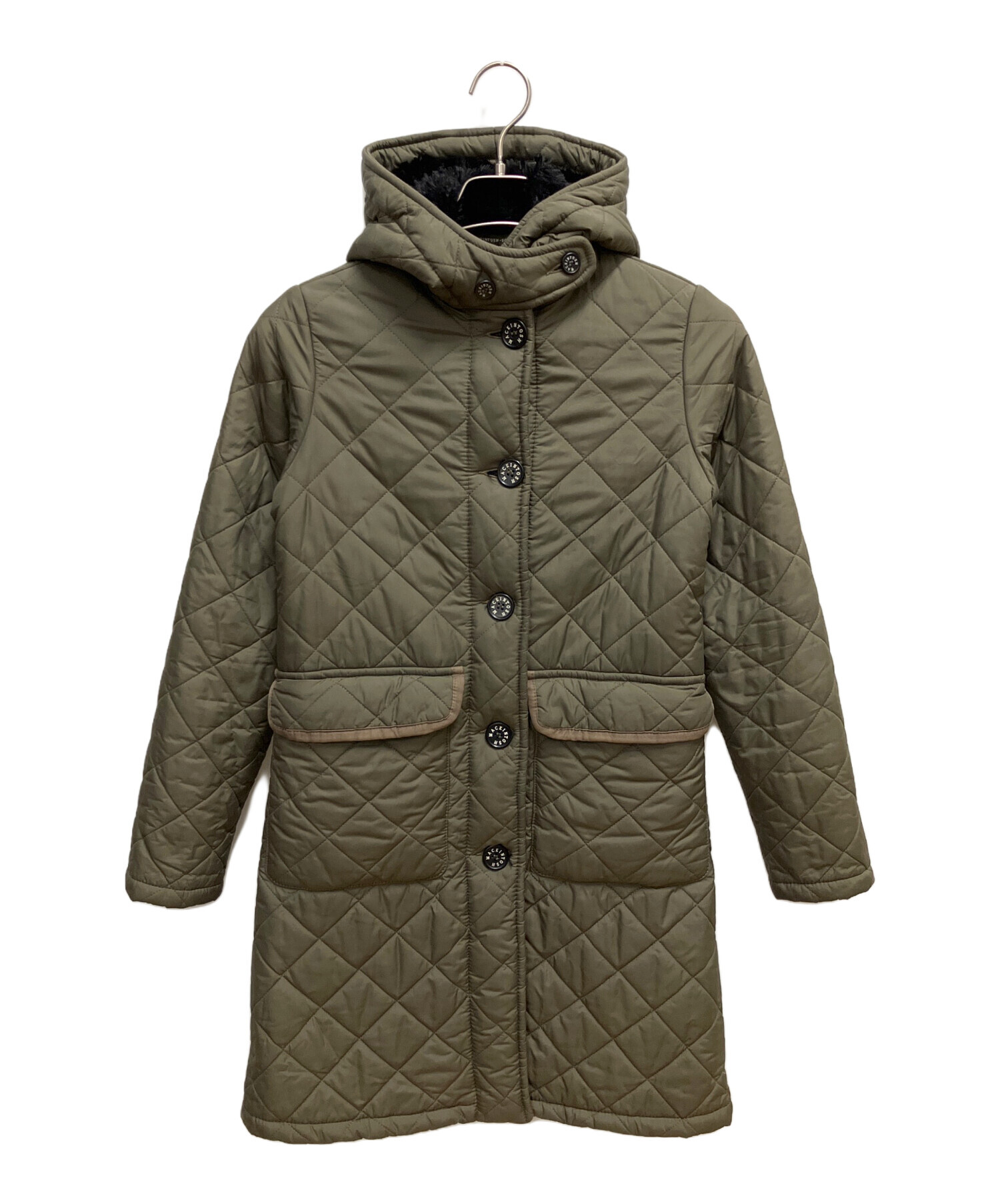 マッキントッシュ　コート フード付き　カーキ 中古・古着通販】MACKINTOSH-SCOTLAND (マッキントッシュ