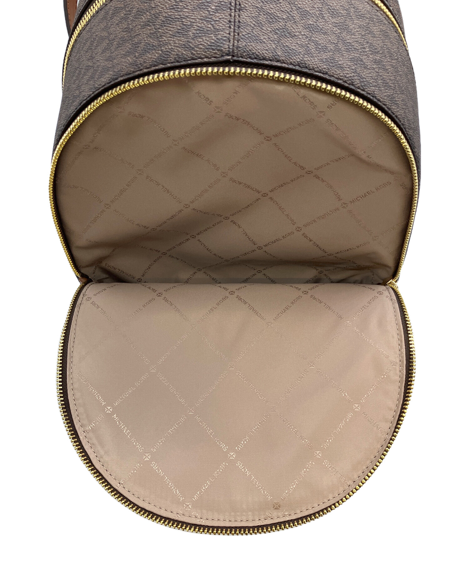 中古・古着通販】MICHAEL KORS (マイケル・コース) リュック ブラウン