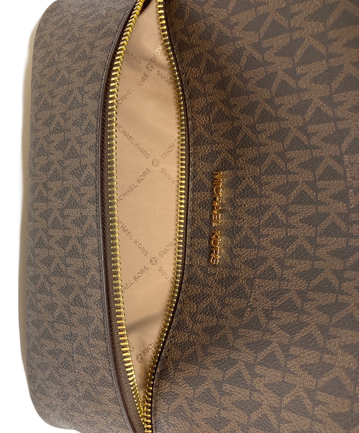 中古・古着通販】MICHAEL KORS (マイケル・コース) リュック ブラウン