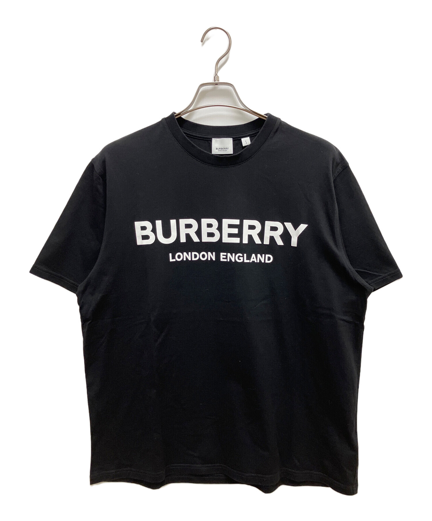 中古・古着通販】BURBERRY (バーバリー) 半袖カットソー ブラック