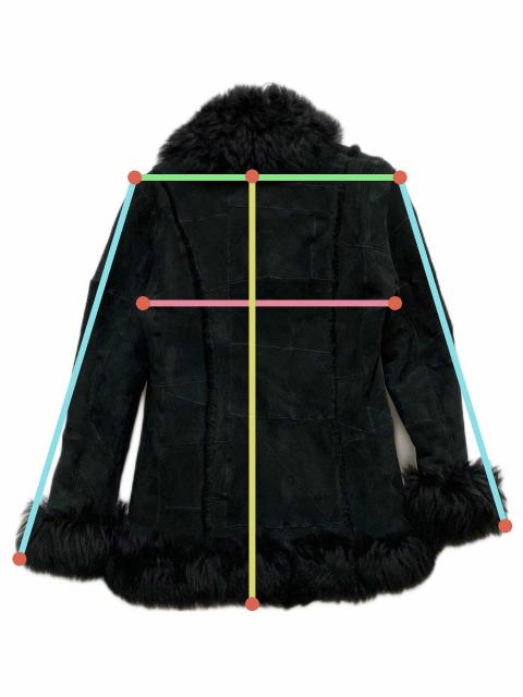 【超希少】GUCCI グッチ　ムートンジャケット 中古・古着通販】GUCCI (グッチ) ムートンジャケット ブラック サイズ