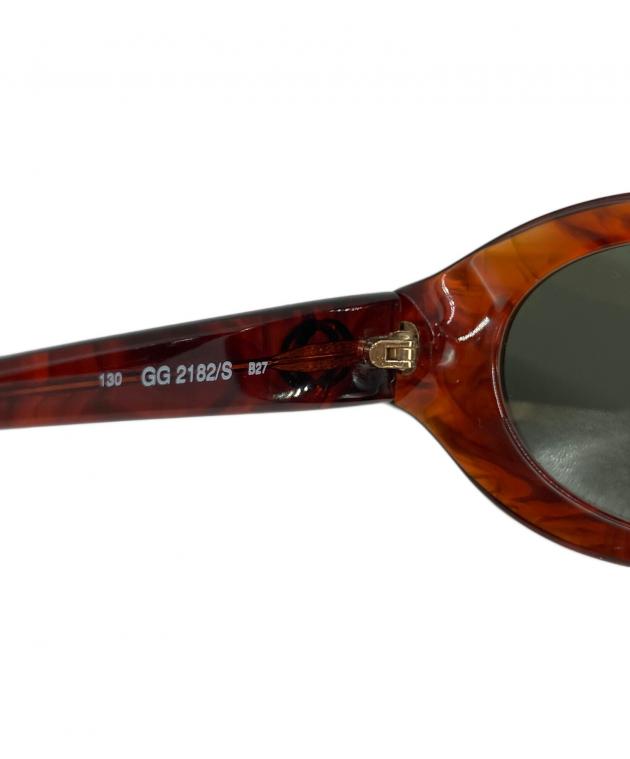 中古・古着通販】GUCCI (グッチ) サングラス ブラウン｜ブランド・古着