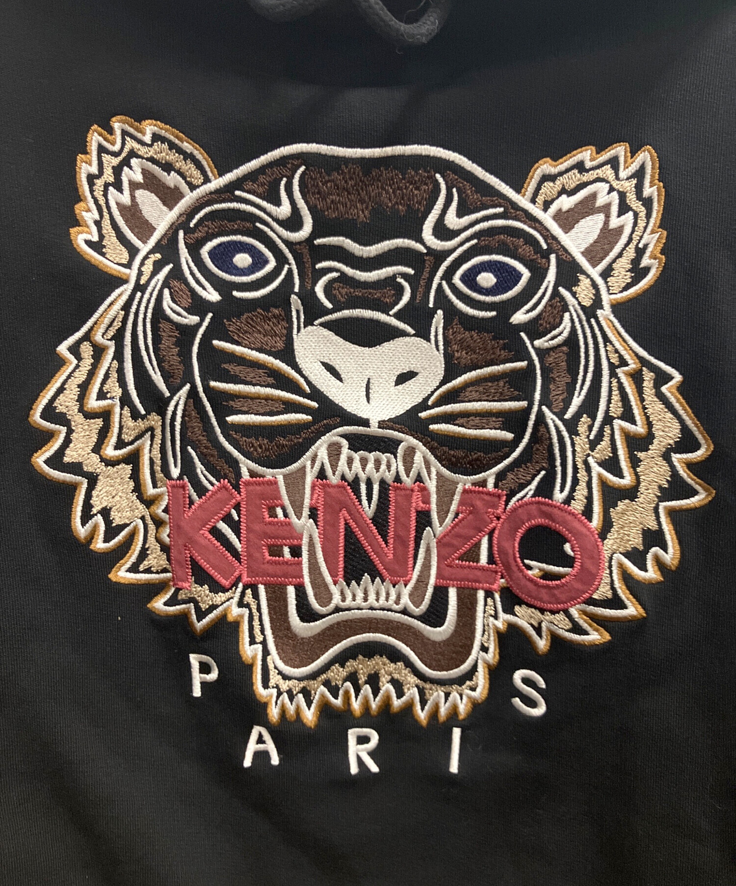 中古・古着通販】KENZO (ケンゾー) パーカー ブラック サイズ:SIZE M