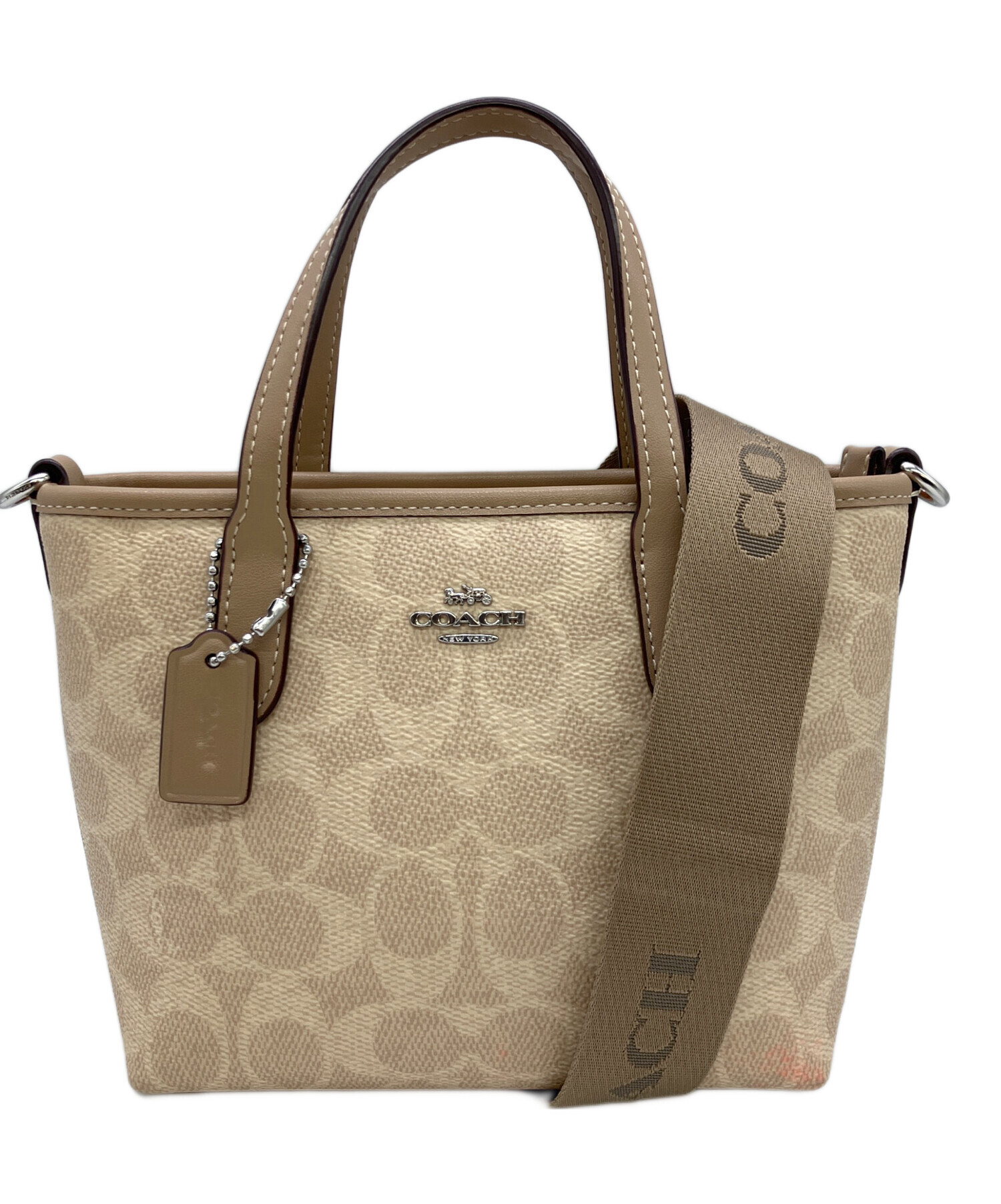 中古・古着通販】COACH (コーチ) シグネチャー シティ ミニトート 