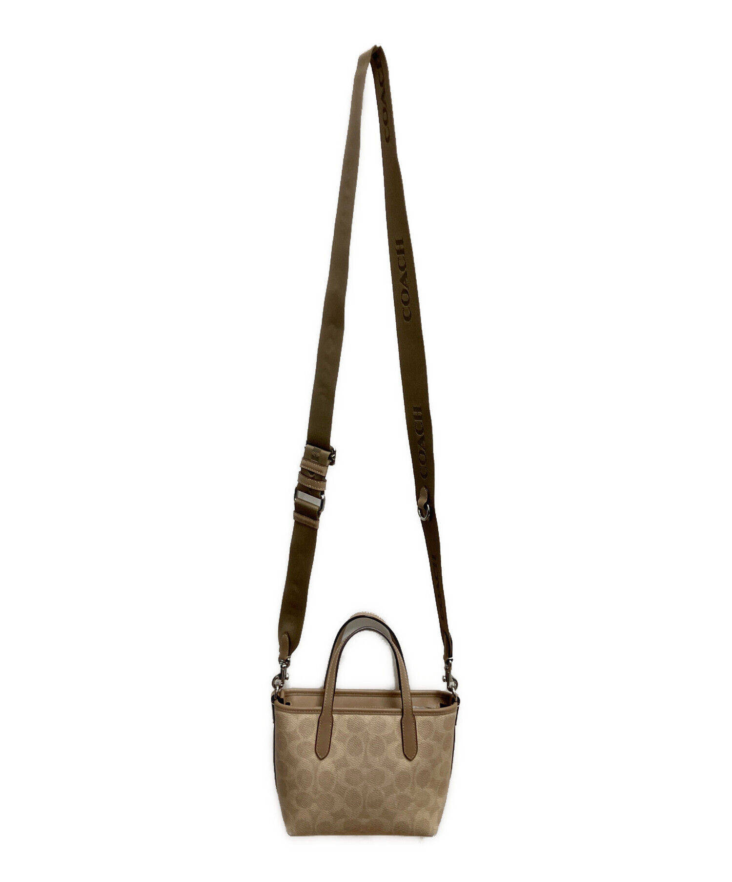 中古・古着通販】COACH (コーチ) シグネチャー シティ ミニトート 